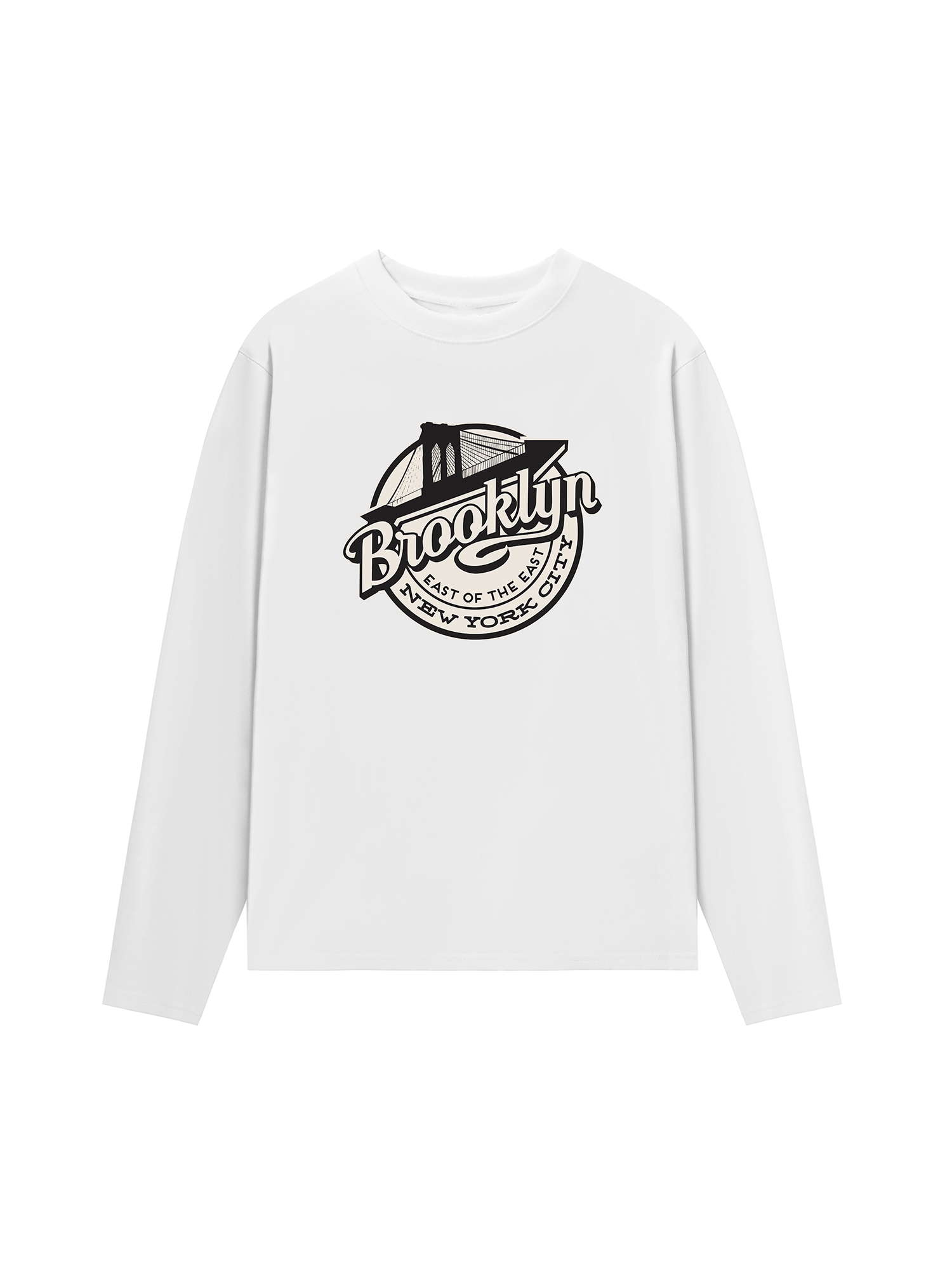 Áo Thun Dài Tay USA Brooklyn East Of The East