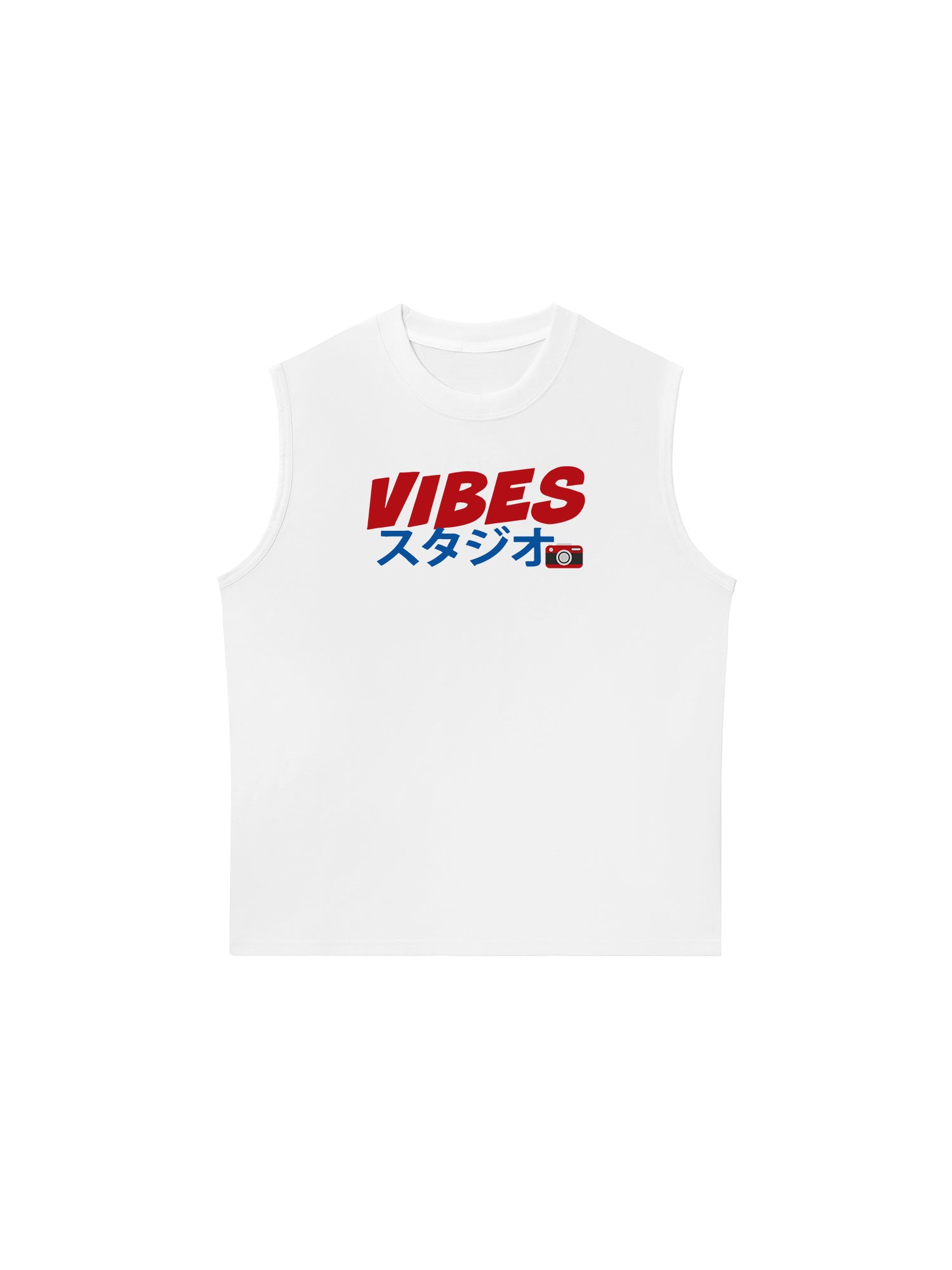 Áo Ba Lỗ Relaxed Fit Vibes Japan