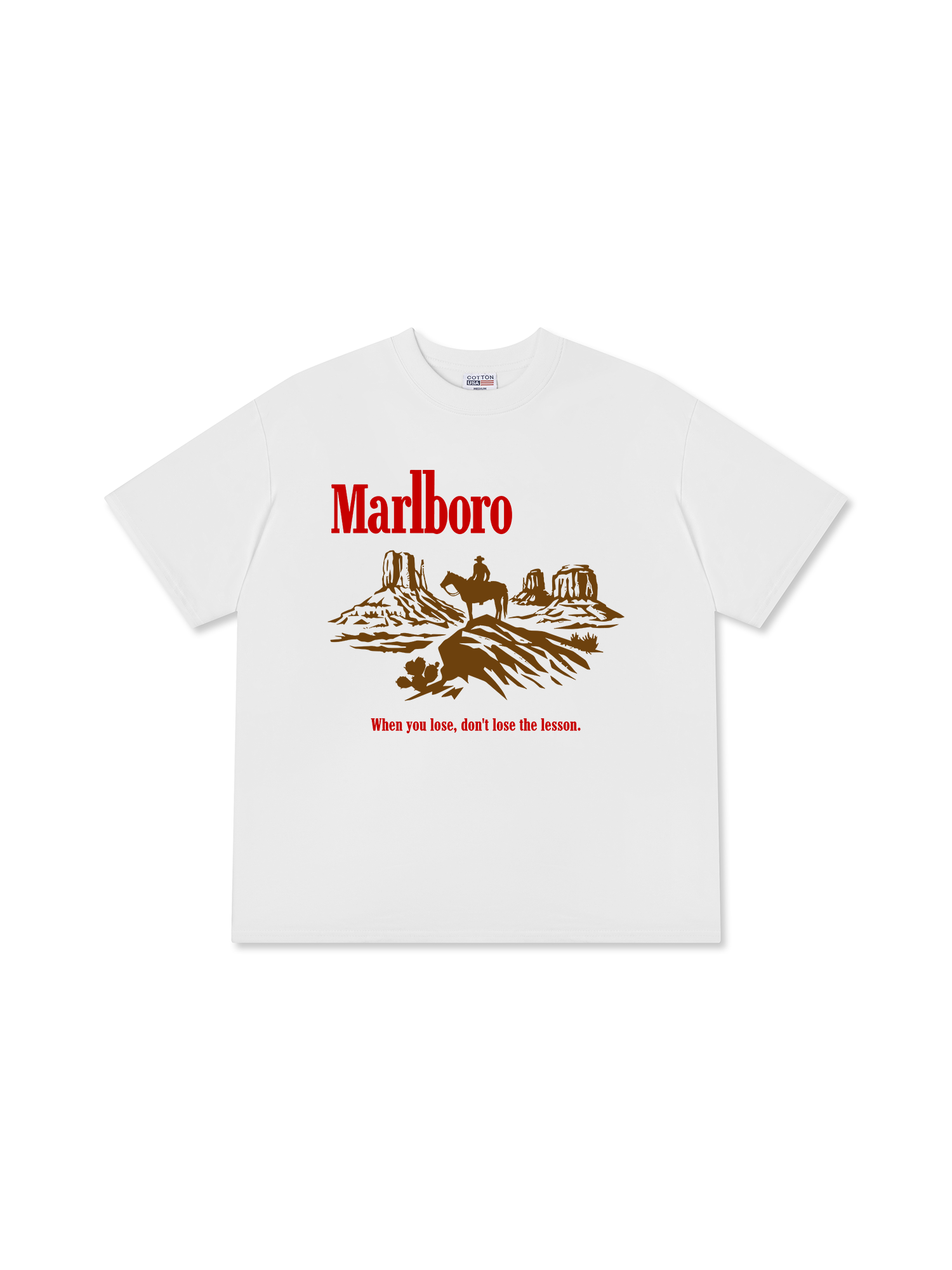 Áo Thun Relaxed Fit Marlboro When You Lose