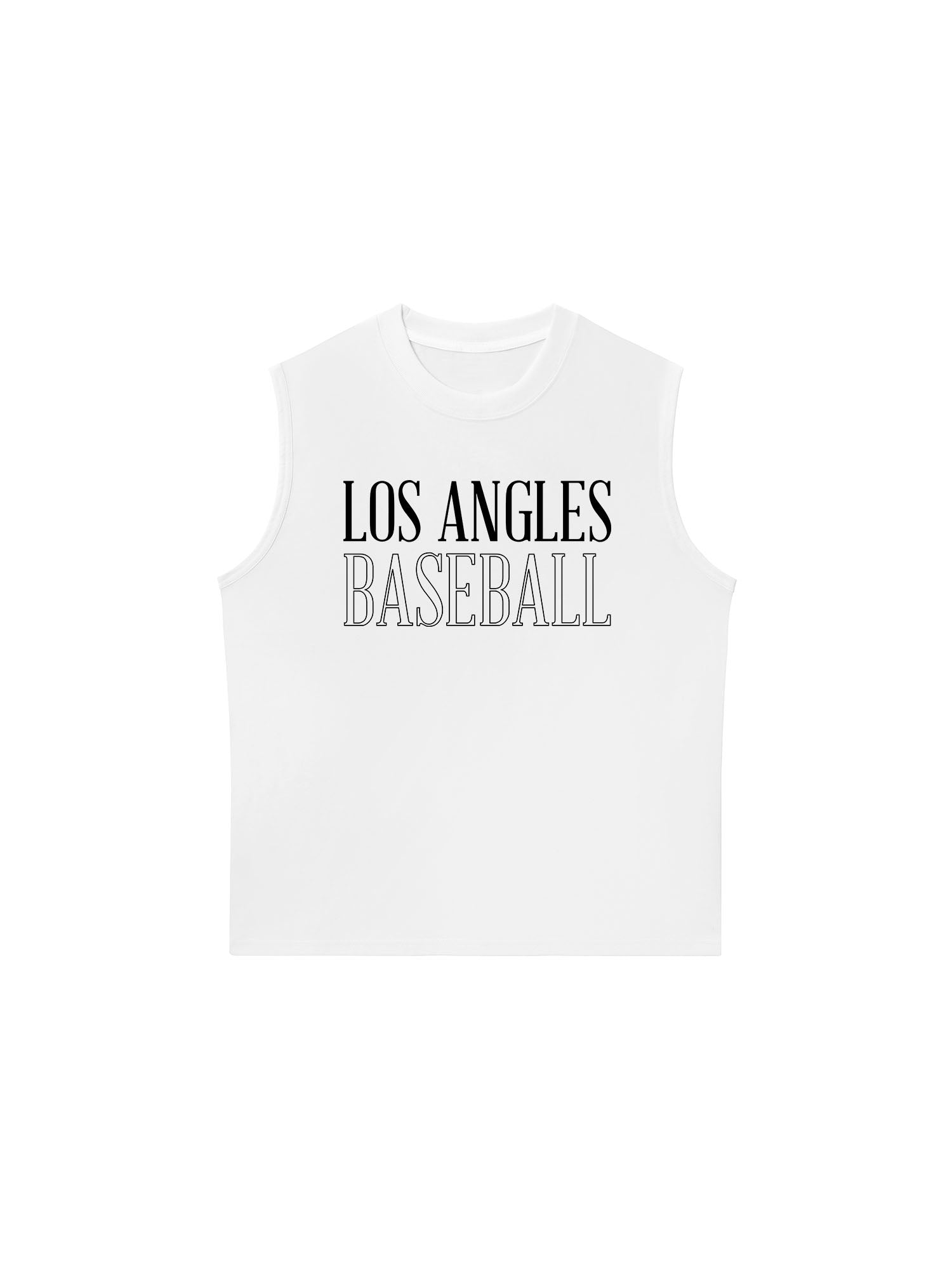 Áo Ba Lỗ Relaxed Fit Baseball Basic Los Angles