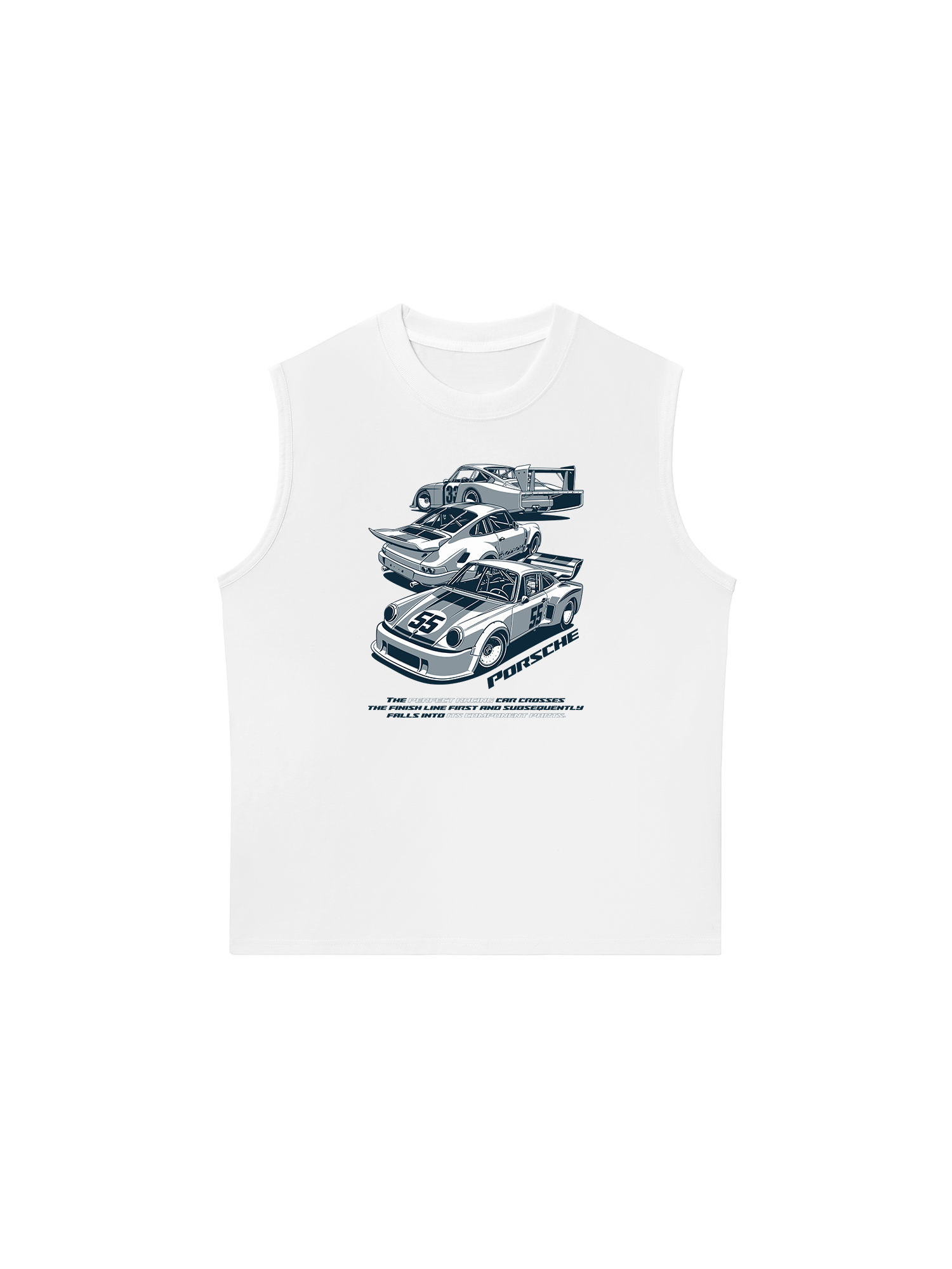 Áo Ba Lỗ Relaxed Fit Porsche The Perfect Racing