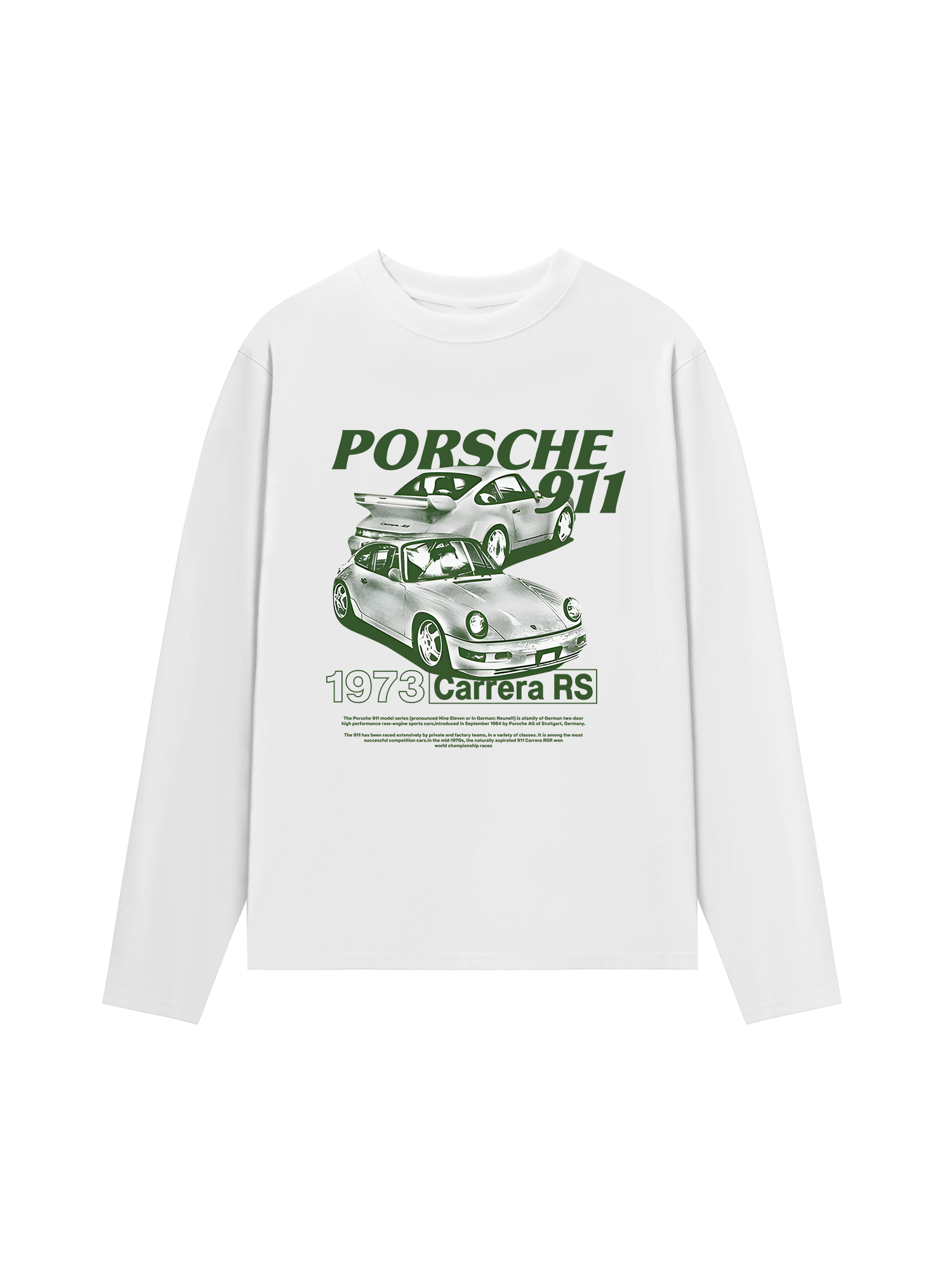 Áo Thun Dài Tay Porsche 1973 Carrera RS