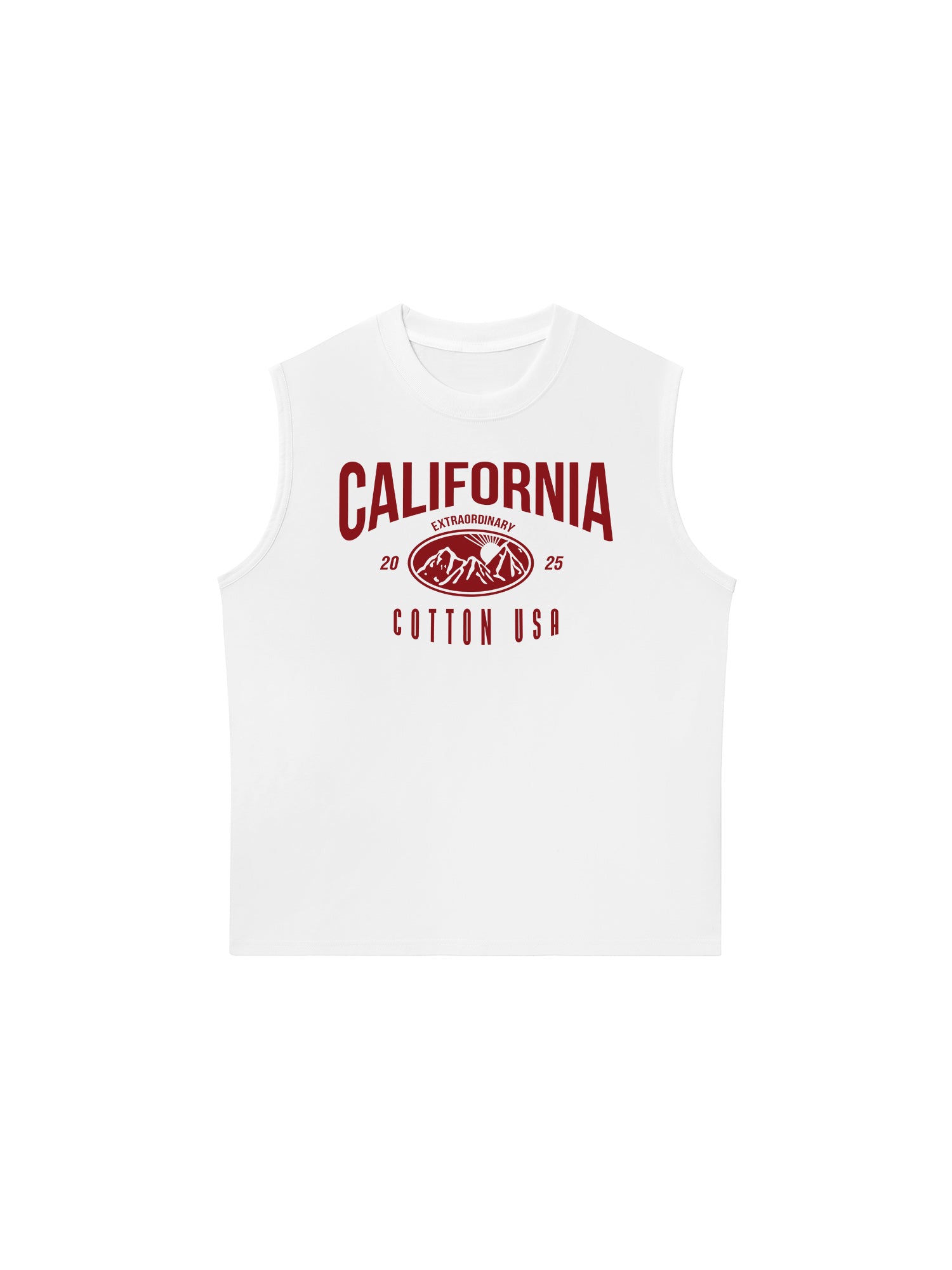 Áo Ba Lỗ Relaxed Fit USA California Extraordinary