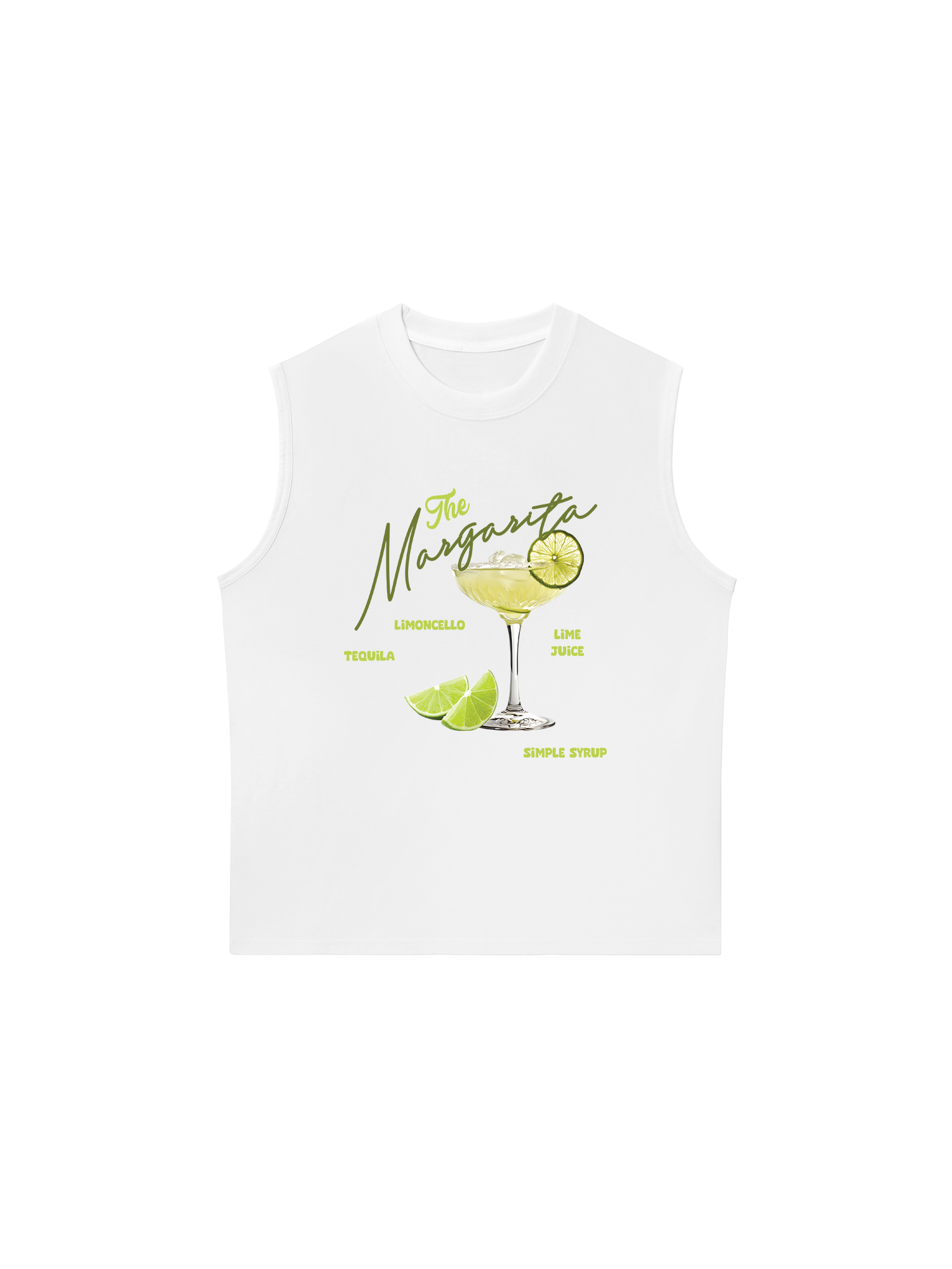 Áo Ba Lỗ Relaxed Fit The Margarita Lime