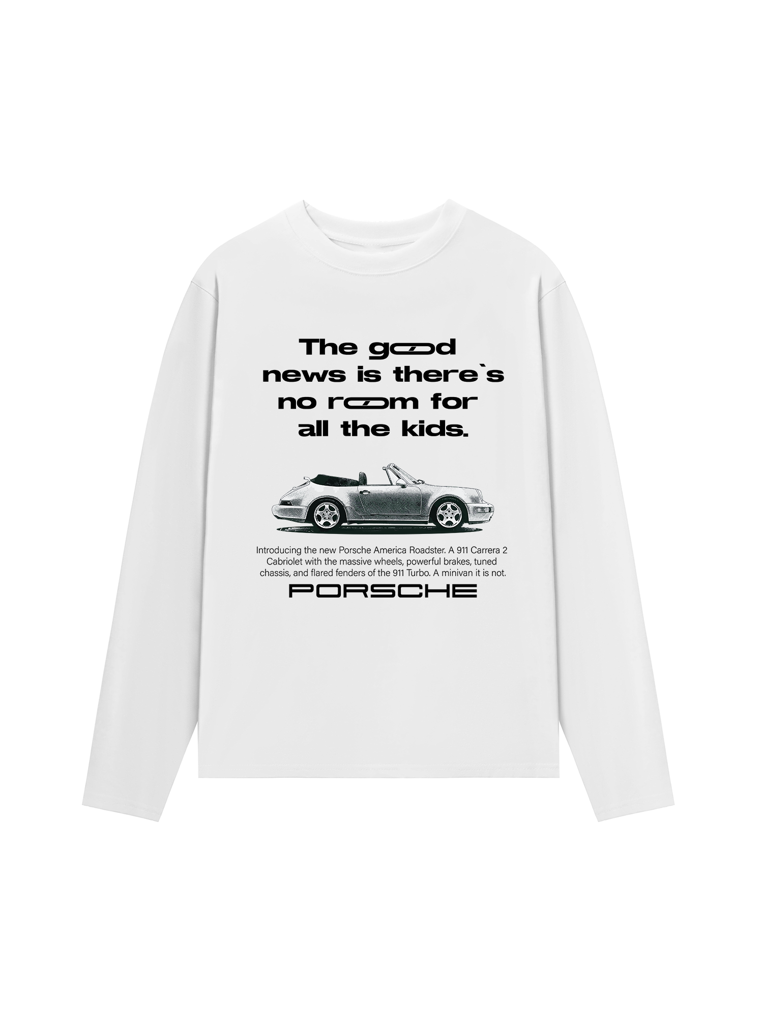 Áo Thun Dài Tay Porsche The Good New