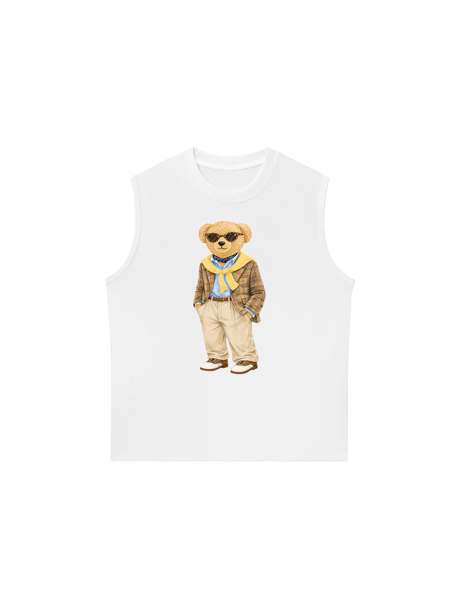 Áo Ba Lỗ Relaxed Fit Gentle Bear