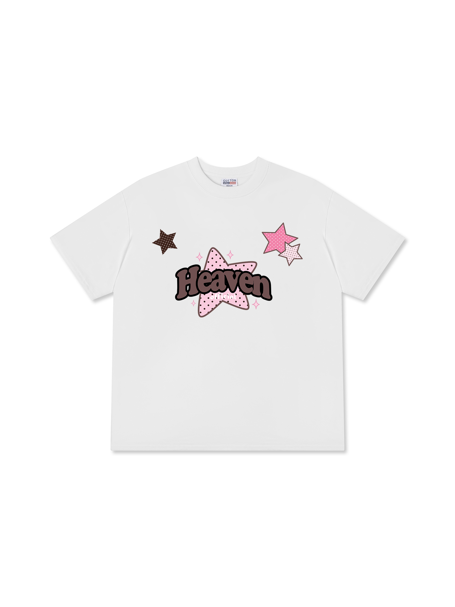 Áo Thun Relaxed Fit Dotty Mood Heaven Star Club