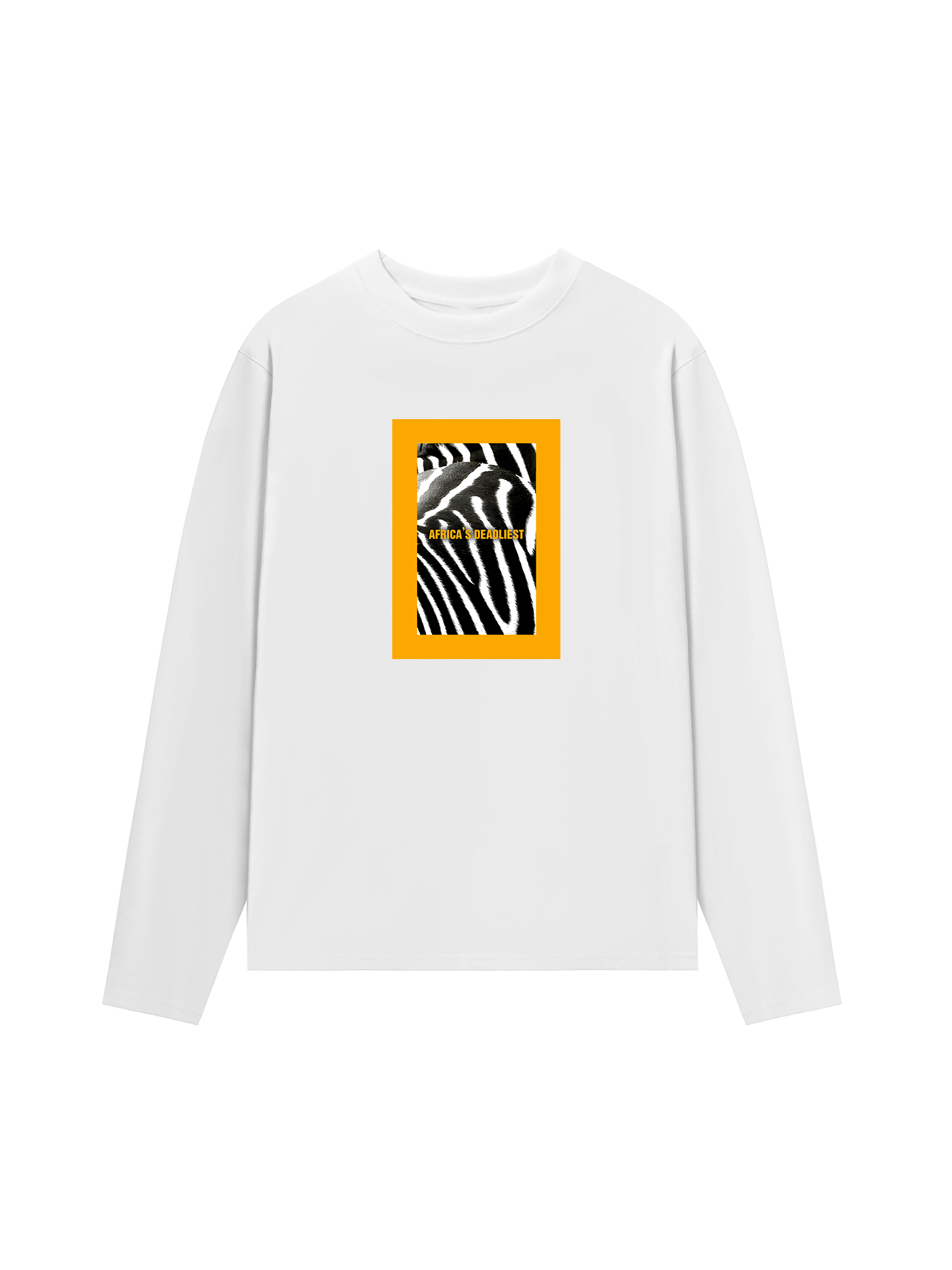 Áo Thun Dài Tay Wild Life Zebra Stripes Africa