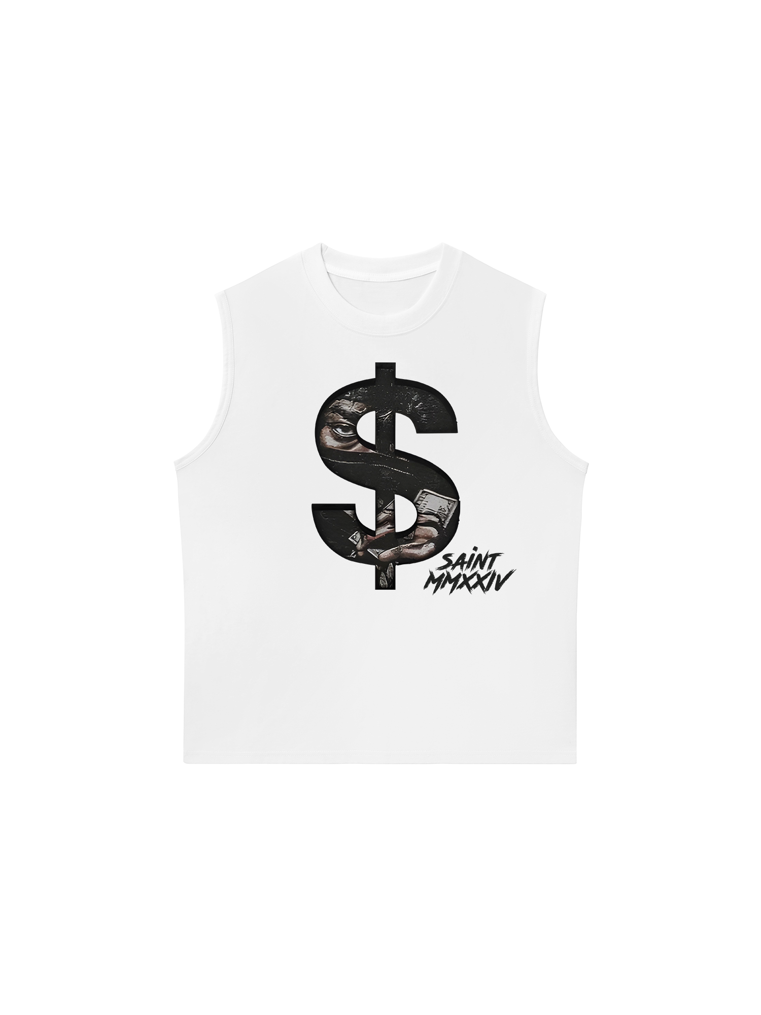 Áo Ba Lỗ Relaxed Fit Get Rich or Die Tryin 50 Cent