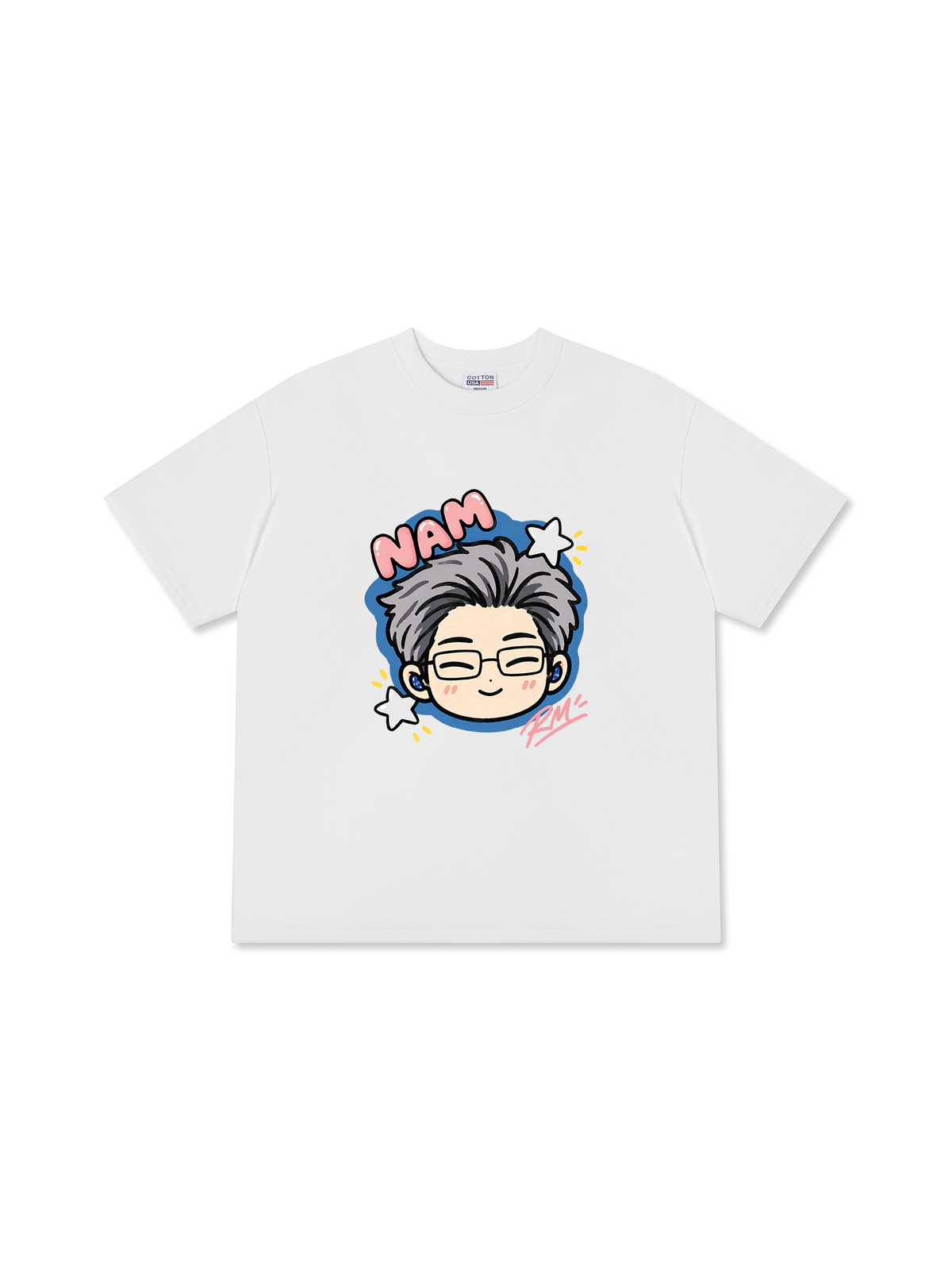 Áo Thun Relaxed Fit RM Chibi