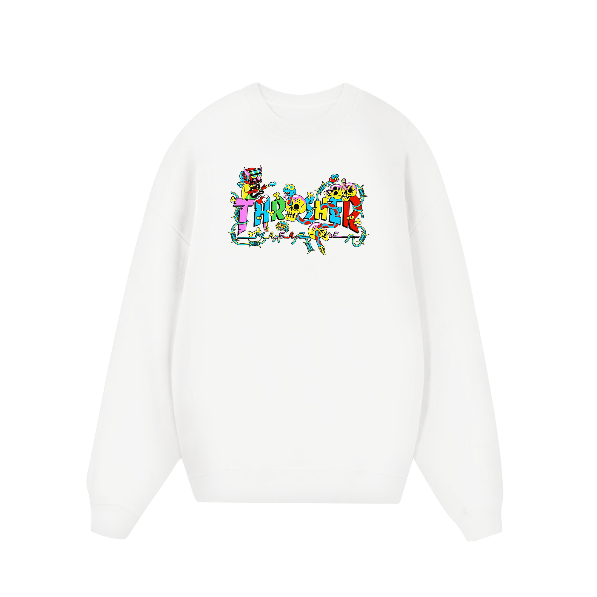 Thrasher Magazine Devil's Music Sweater