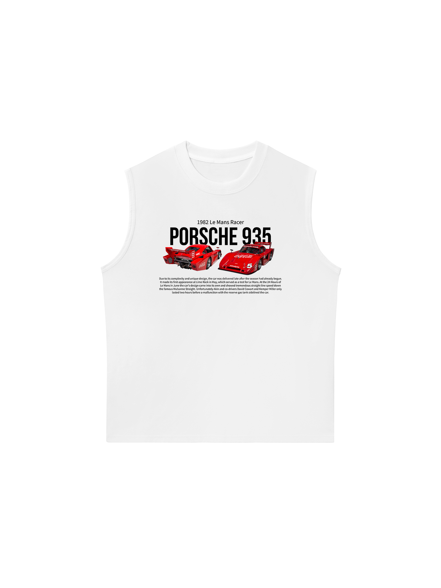 Áo Ba Lỗ Relaxed Fit Porsche 935 Coca Cola
