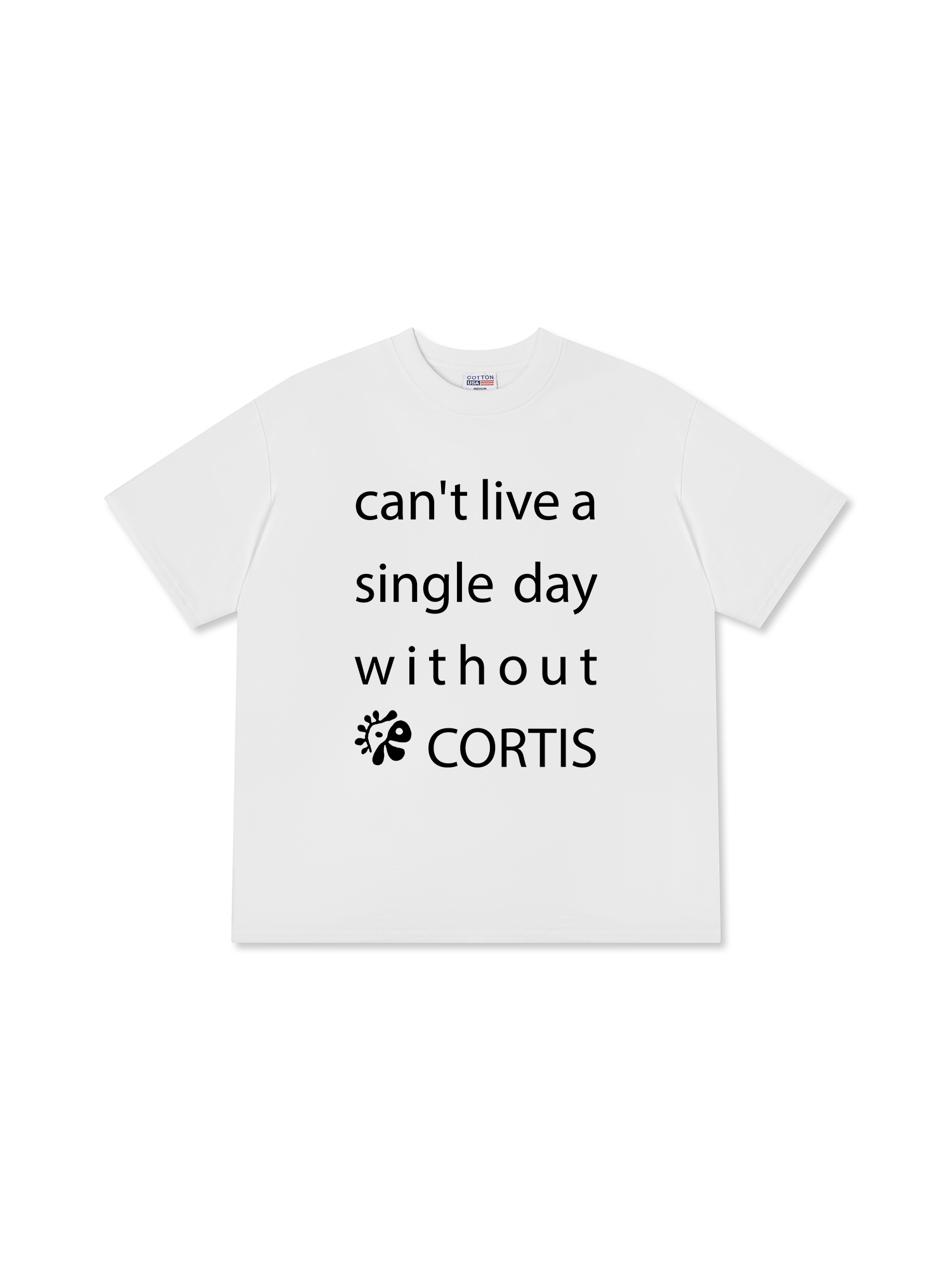 Áo Thun Relaxed Fit Idols Can't Live A Single Day Without Cortis