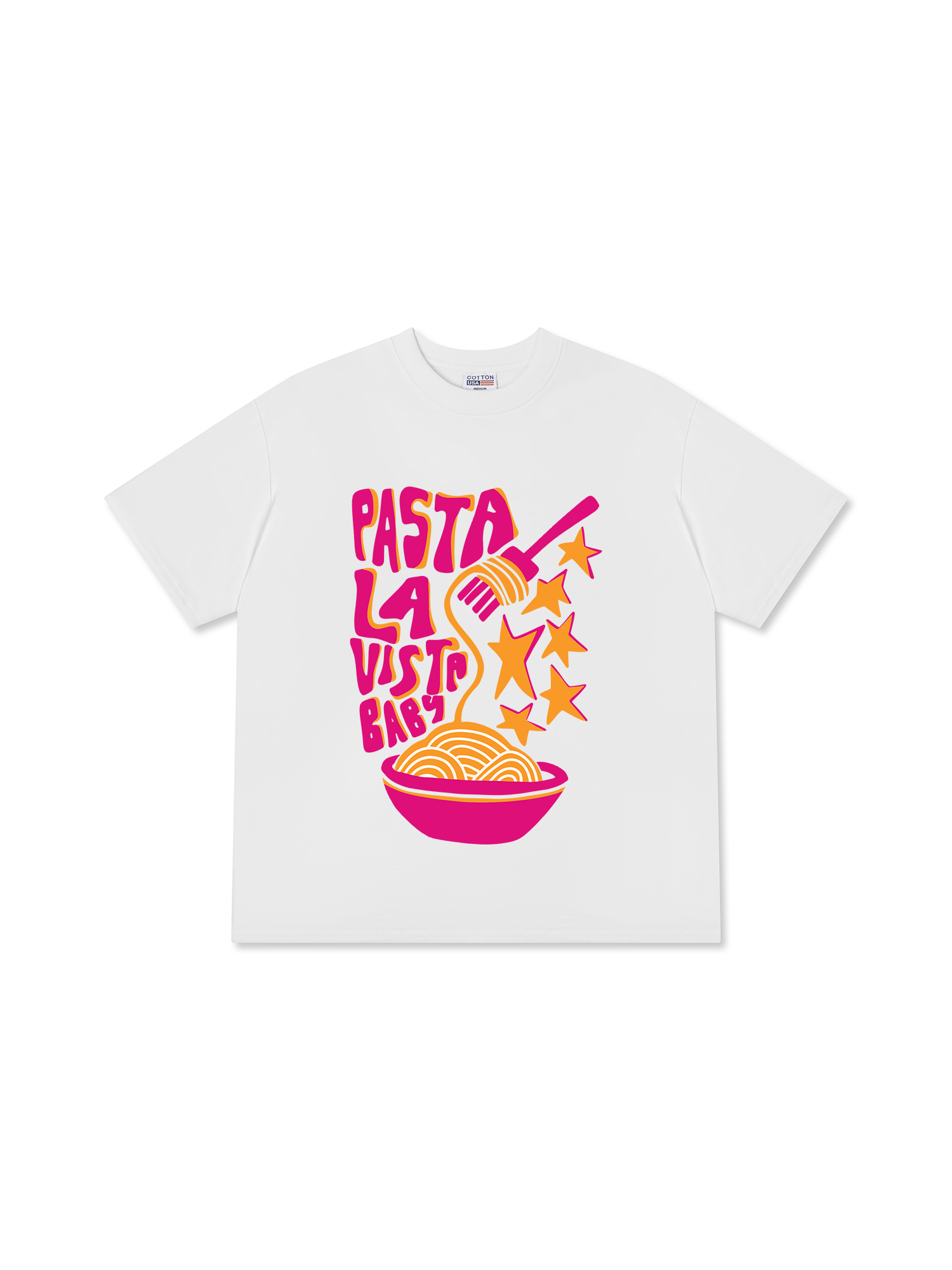 Áo Thun Relaxed Fit Yummy Mood Pasta La Vista Baby