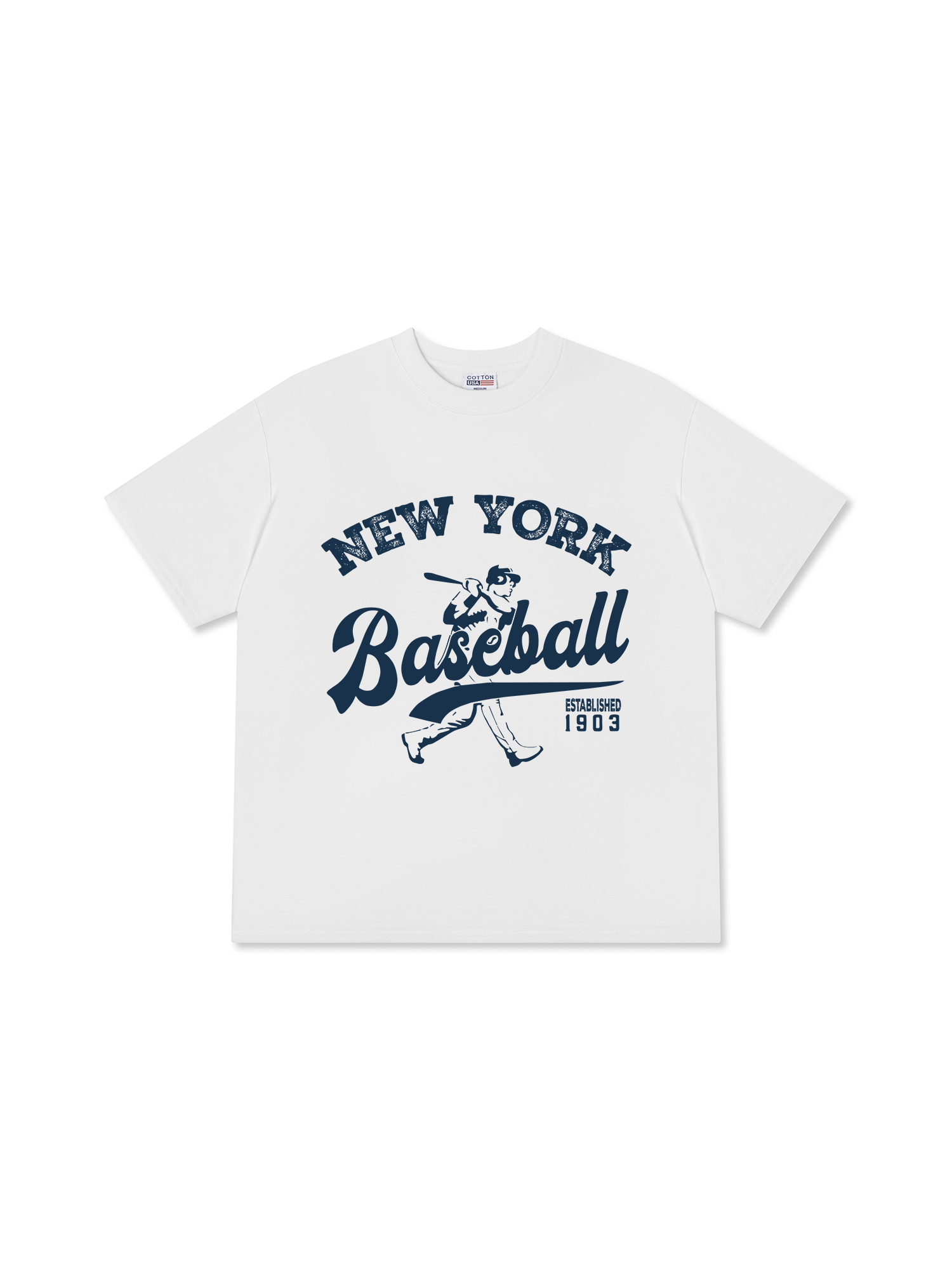 Áo Thun Relaxed Fit Baseball New York