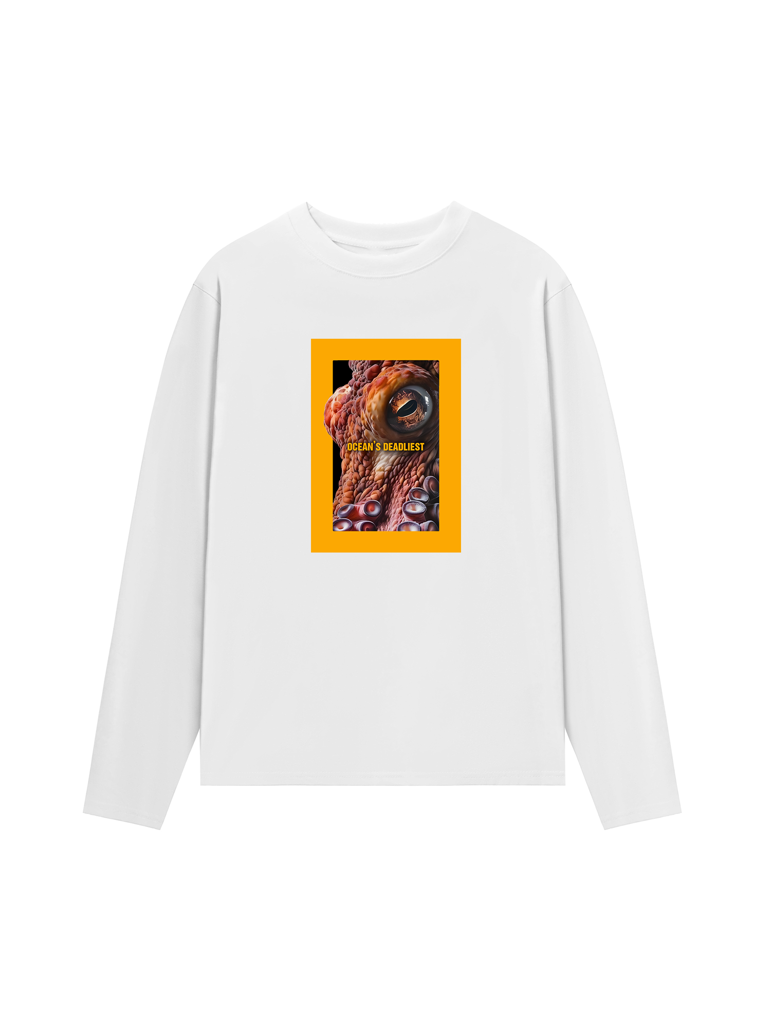Áo Thun Dài Tay Wild Life Octopus Ocean's Deadliest