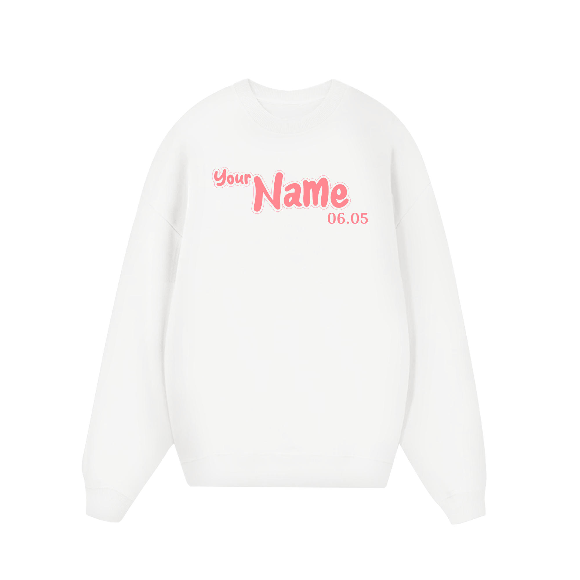 Custom Couple Name x Number Sweater