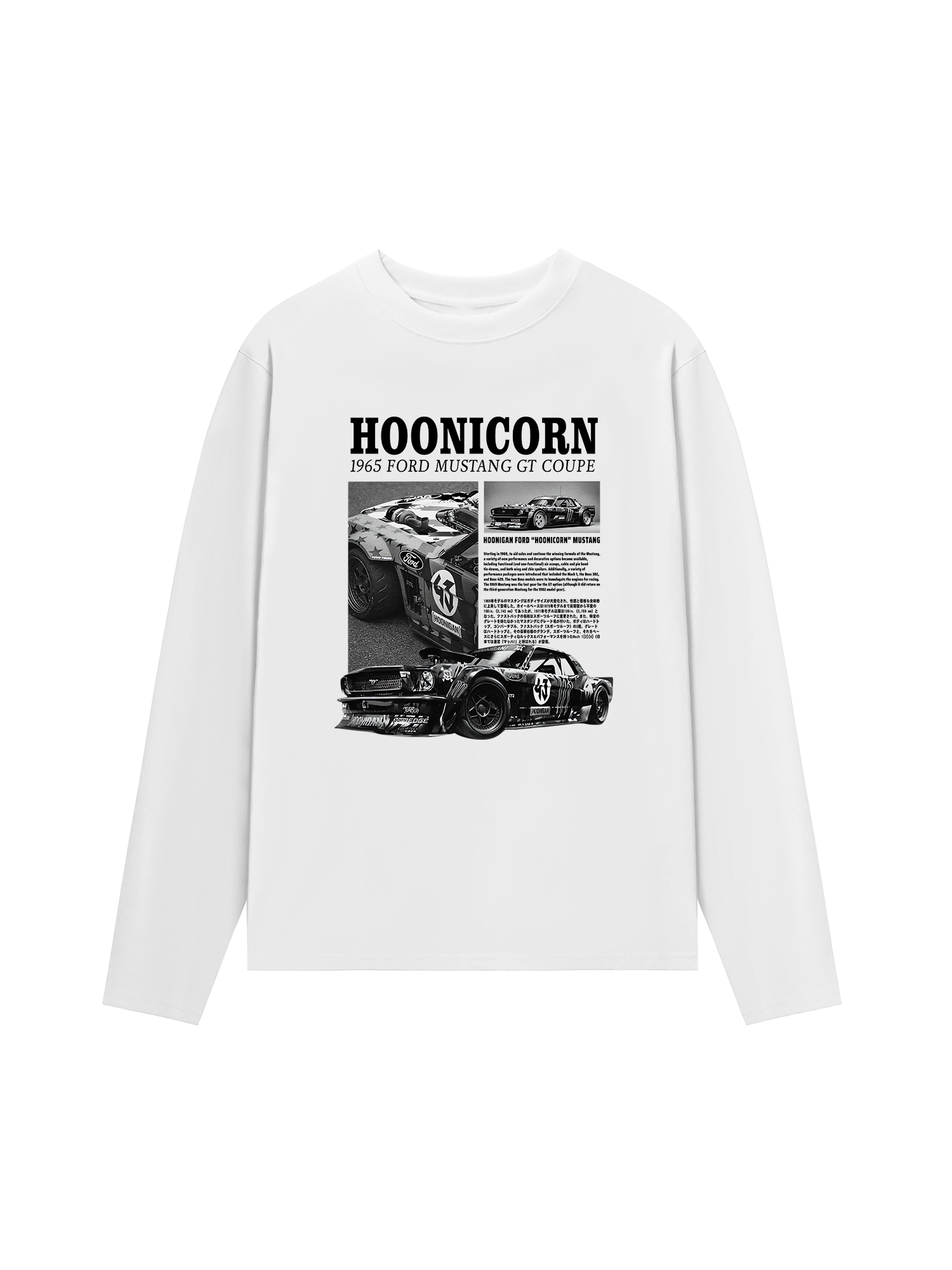 Áo Thun Dài Tay Ford Mustang GT Coupe