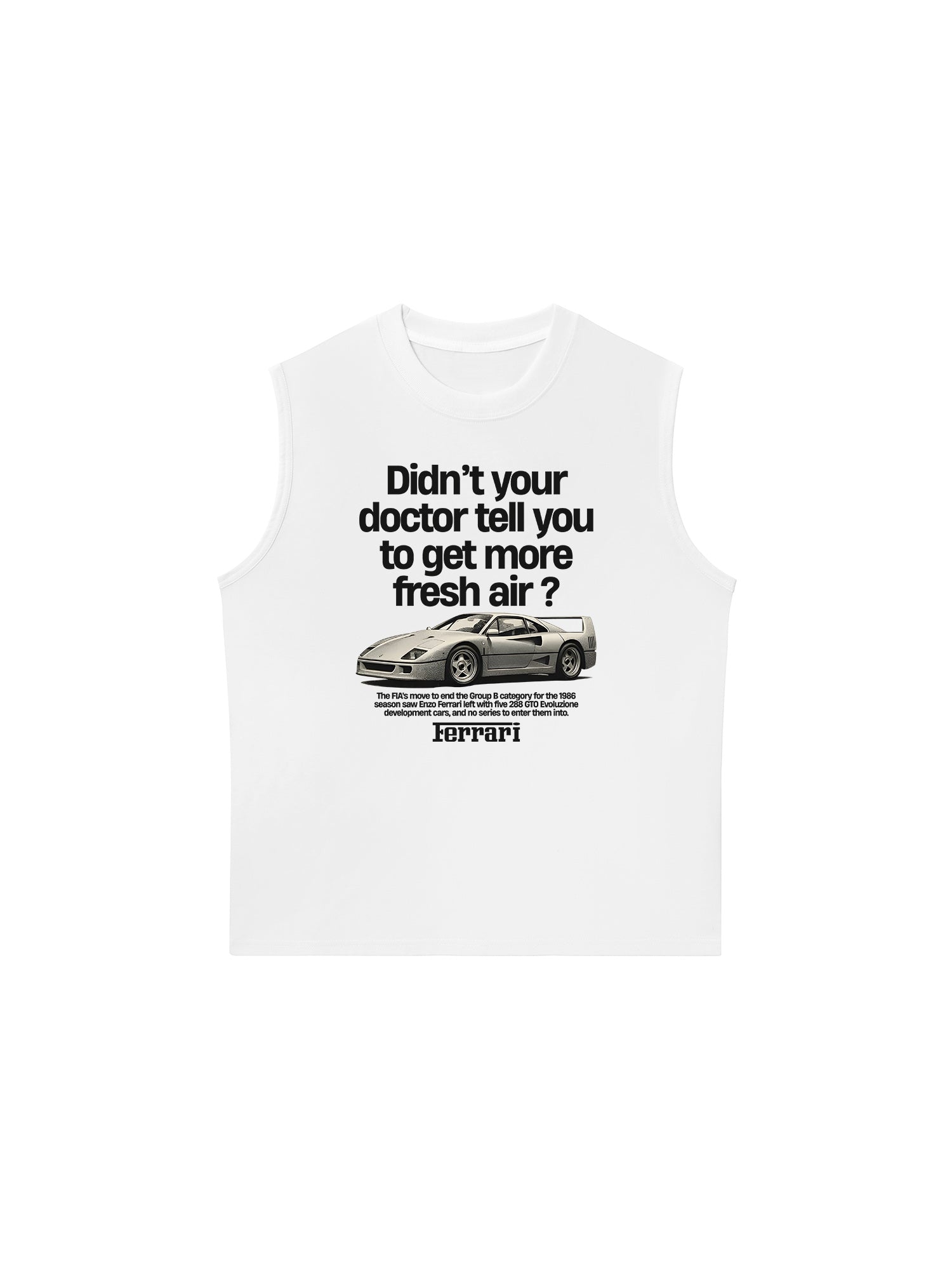 Áo Ba Lỗ Relaxed Fit Ferrari Fresh Air