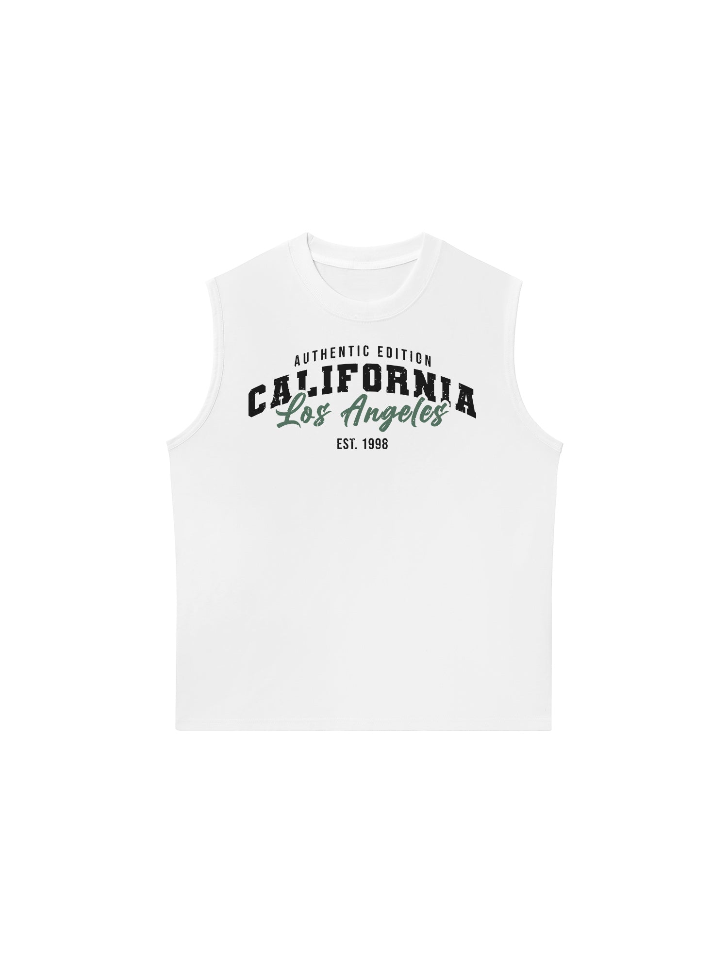 Áo Ba Lỗ Relaxed Fit City California Authentic Edition