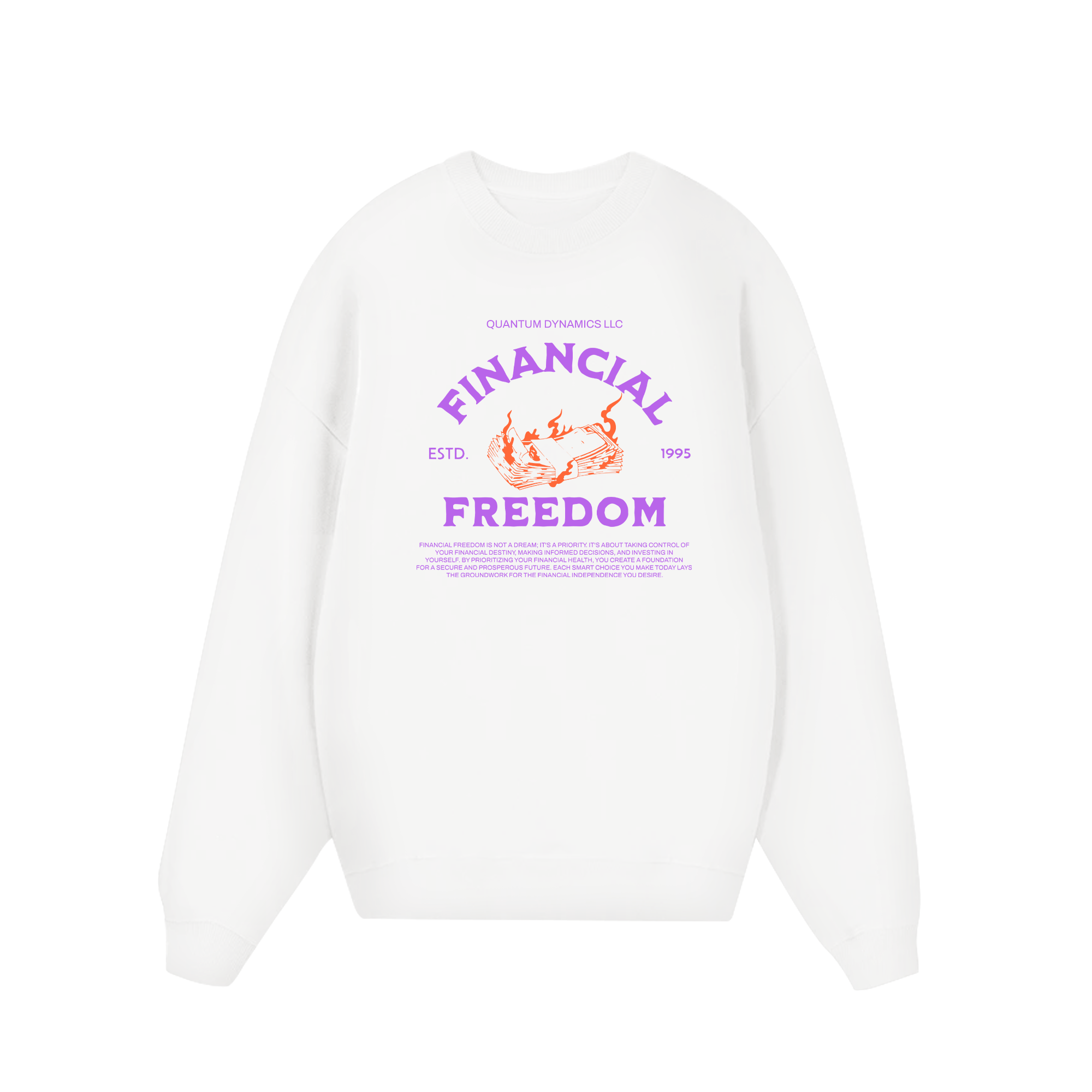 Money Financial Freedom Sweater