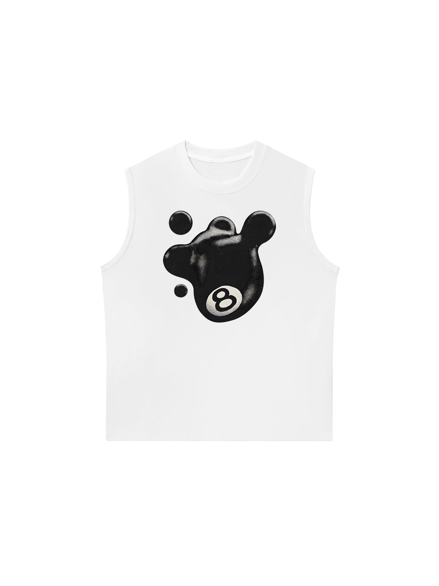 Áo Ba Lỗ Relaxed Fit Melting 8 Ball