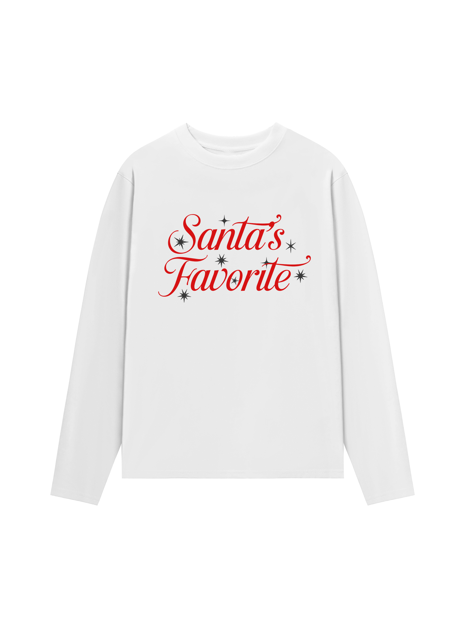 Áo Thun Dài Tay Santa_s Favorite