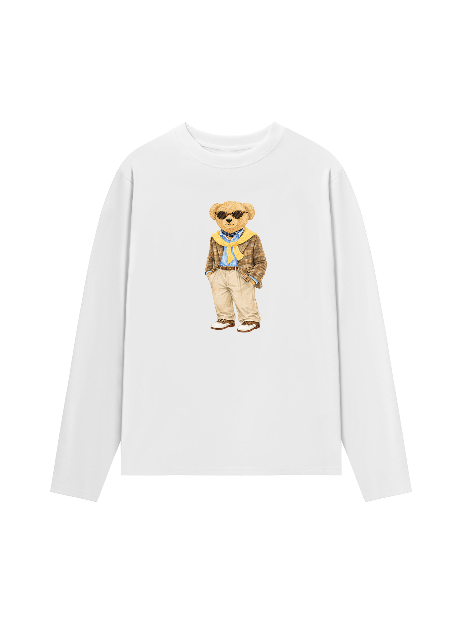 Áo Thun Dài Tay Gentle Bear