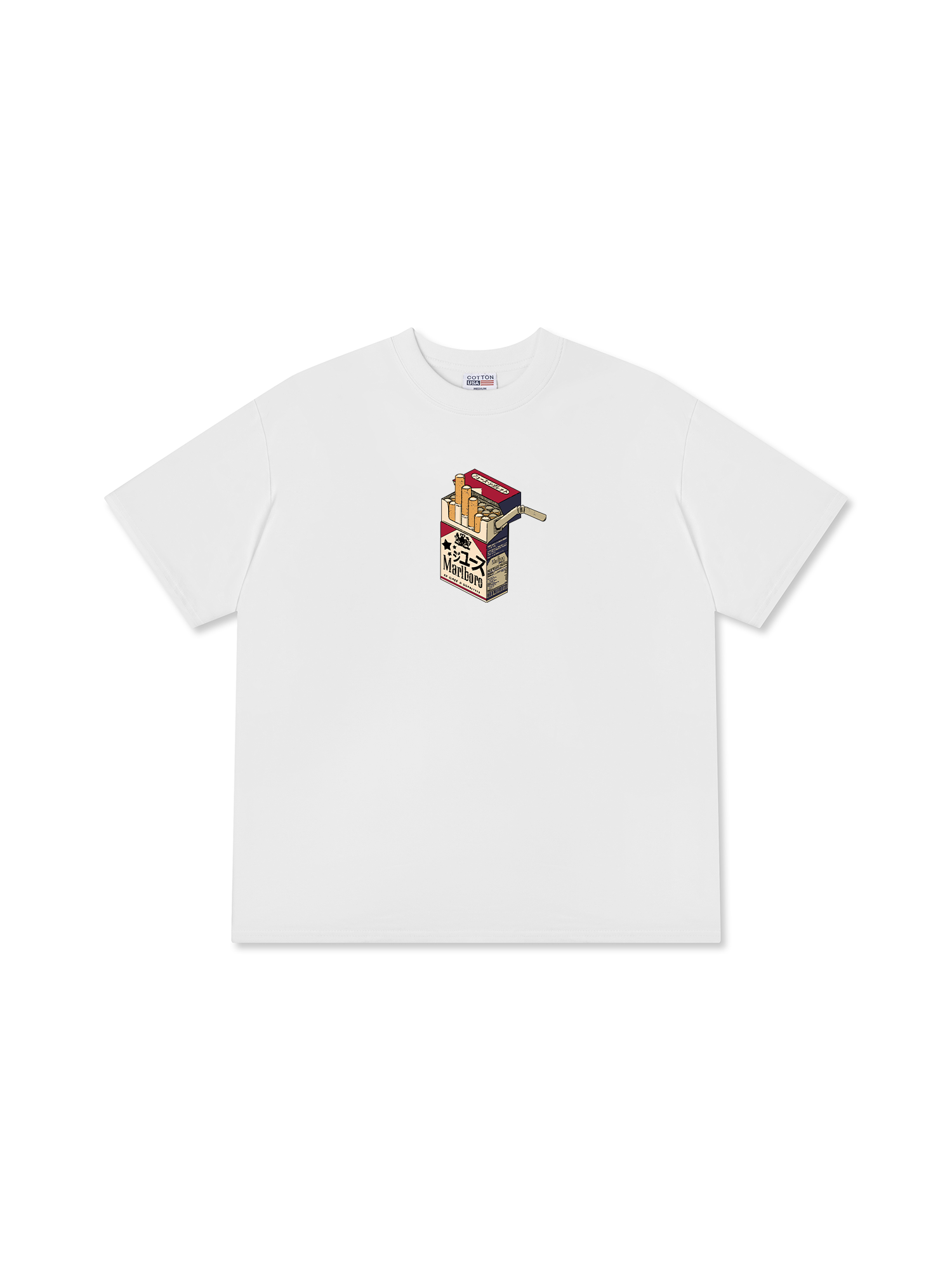 Áo Thun Relaxed Fit Marlboro 2D Class A Cigarettes