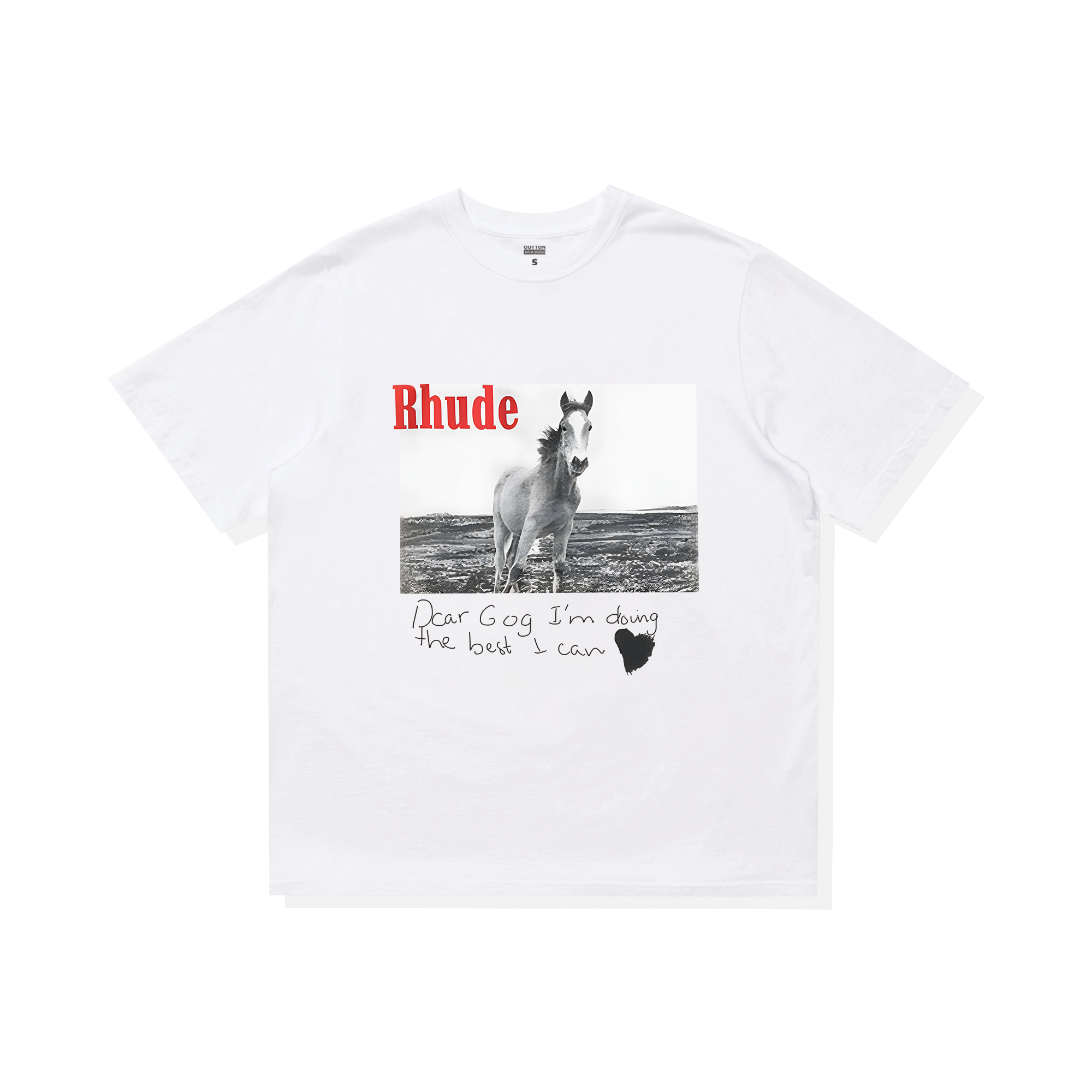 Áo Thun Oversize RHUDE HORSE