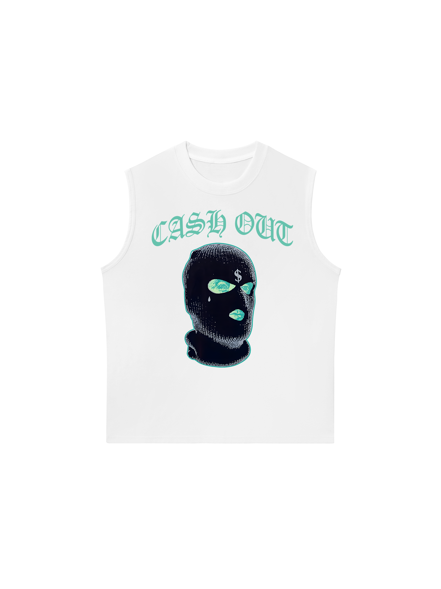 Áo Ba Lỗ Relaxed Fit Money Cash Out