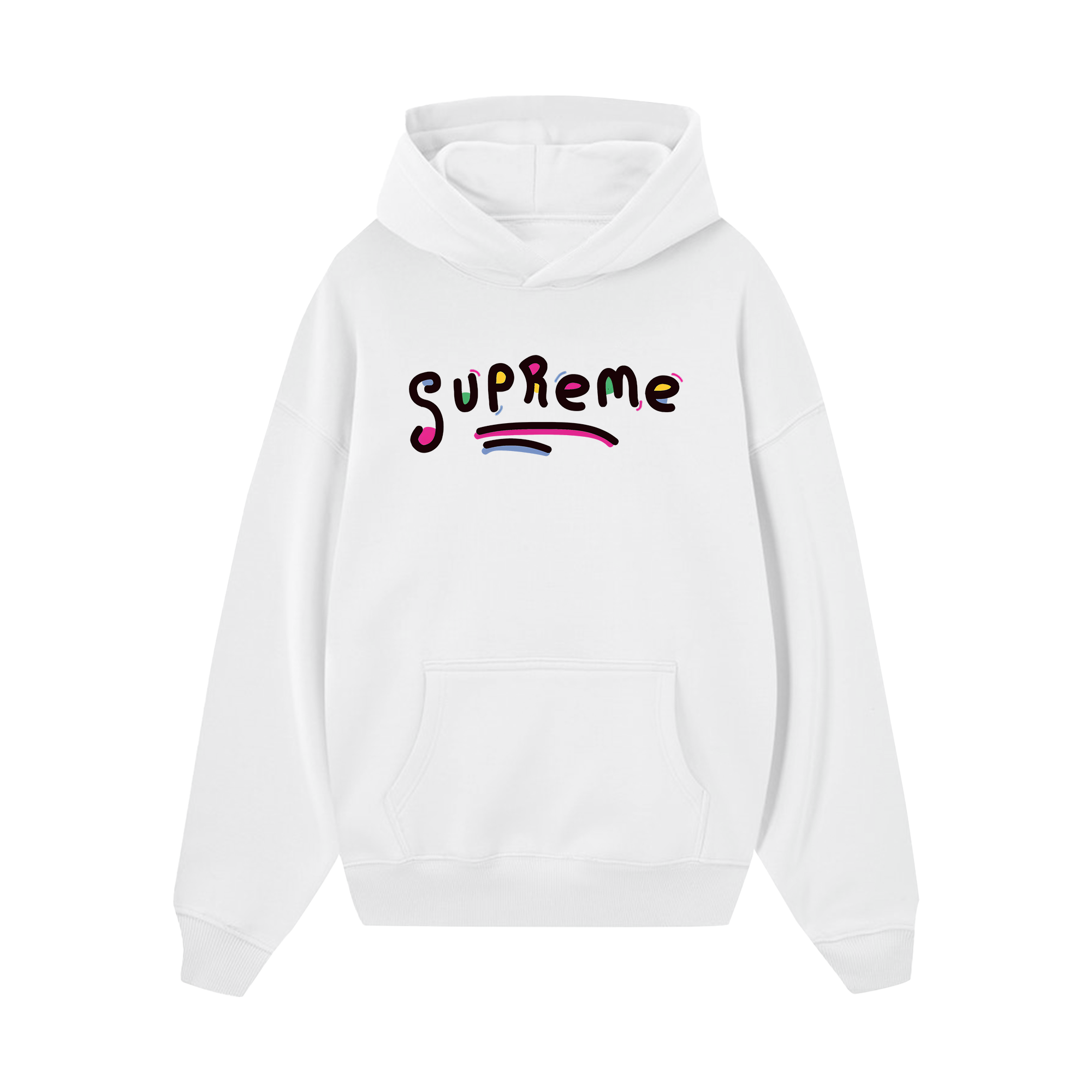 Cute Supreme Logo Hoodie