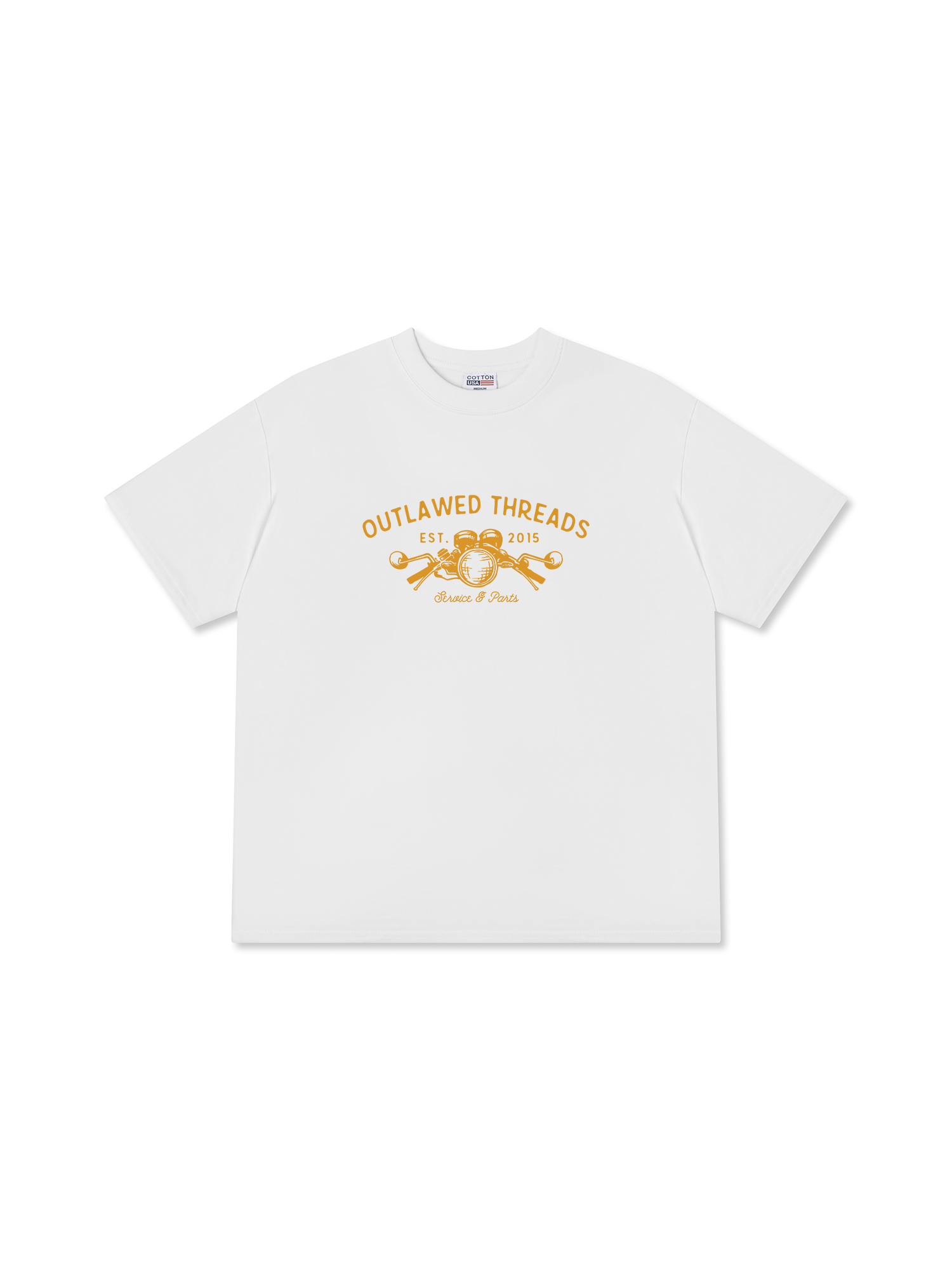 Áo Thun Relaxed Fit Motorbike Outlawed Threads