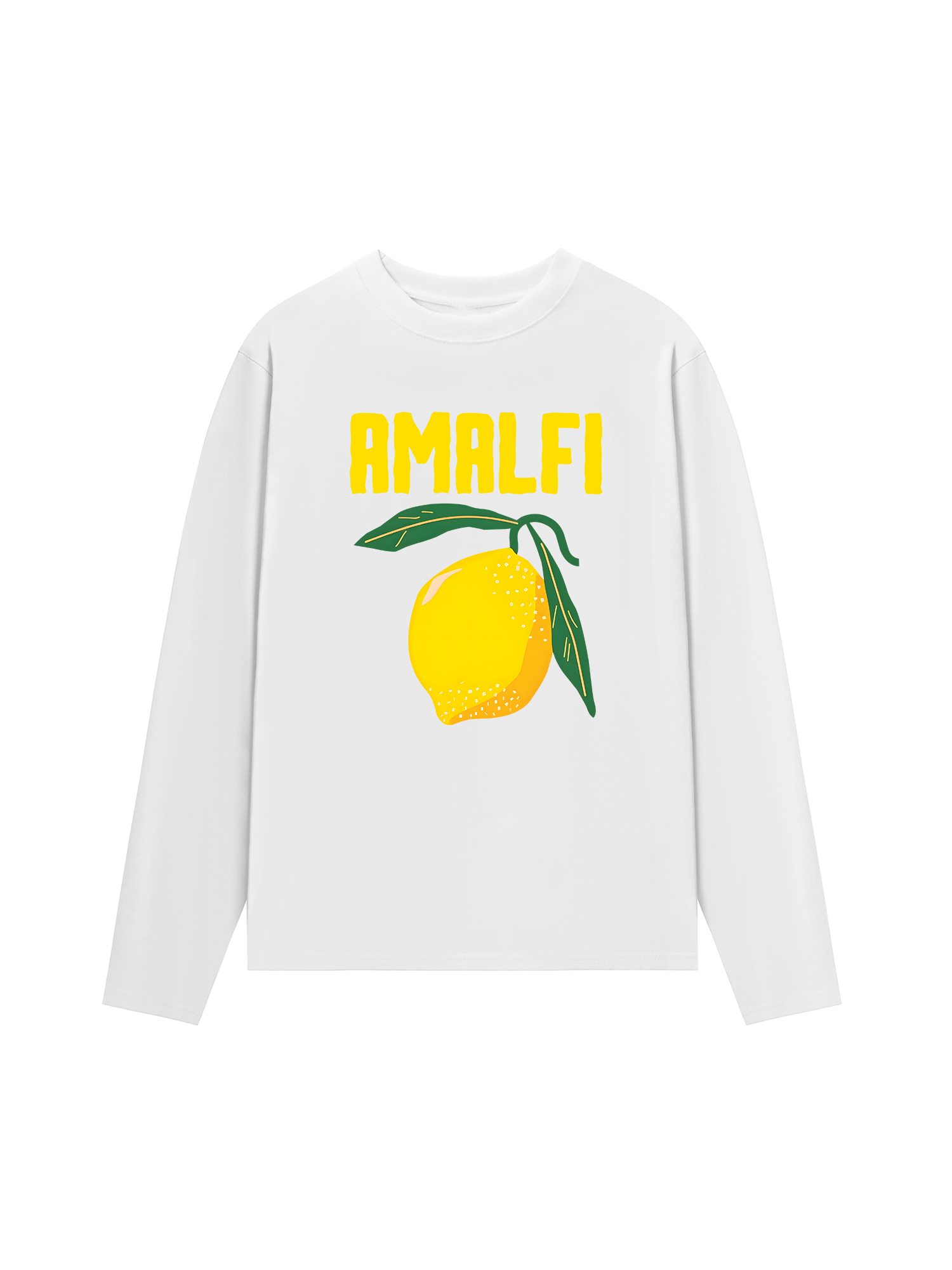 Áo Thun Dài Tay Tropical Amafi Lemon