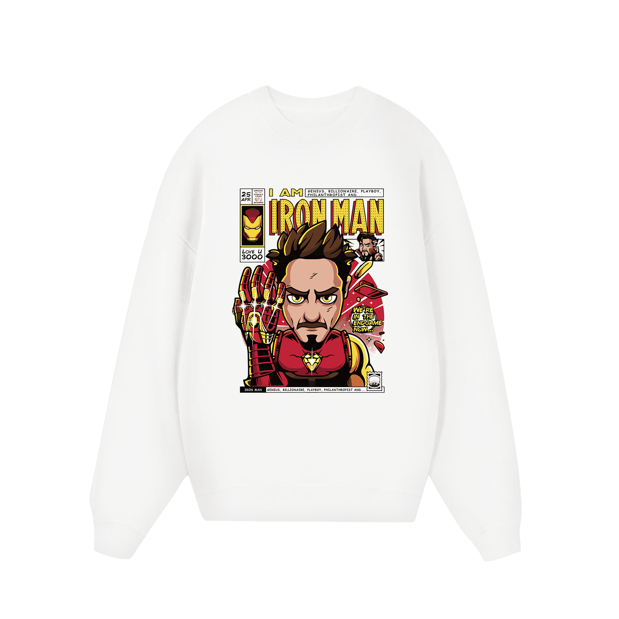 Marvel I Am Iron Man Sweater