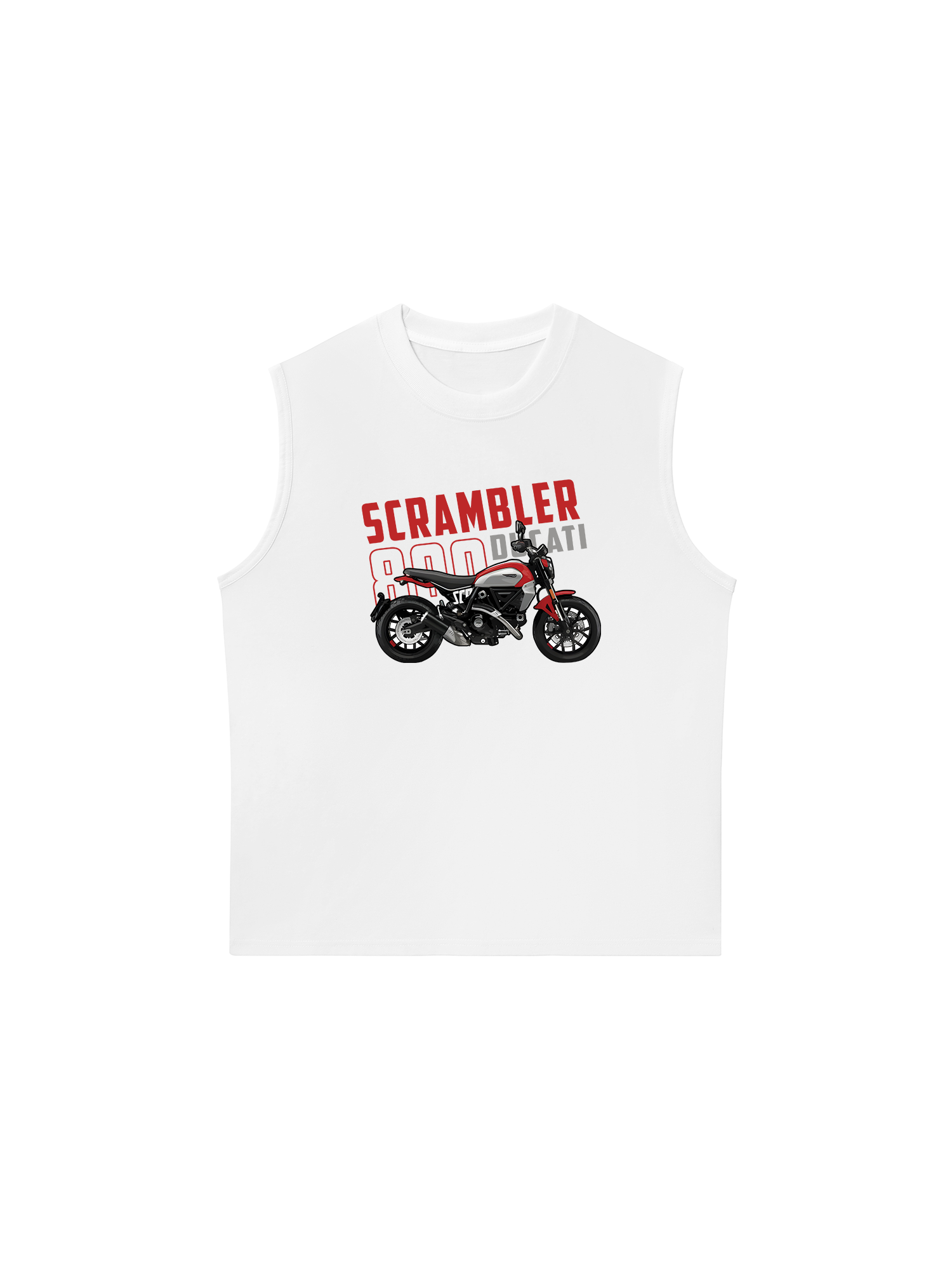 Áo Ba Lỗ Relaxed Fit Scrambler 800 Ducati