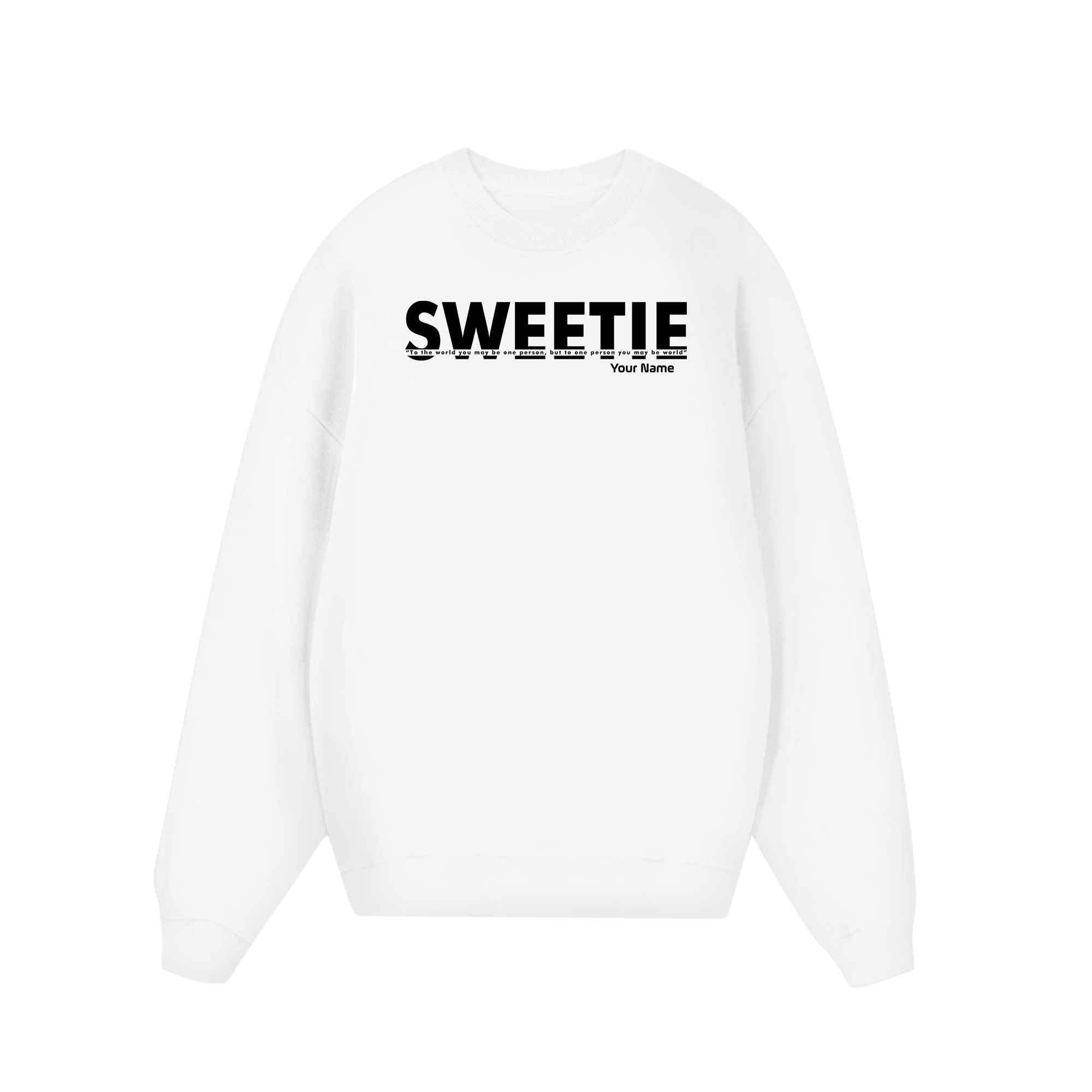 Custom Couple Sweetie Sweater