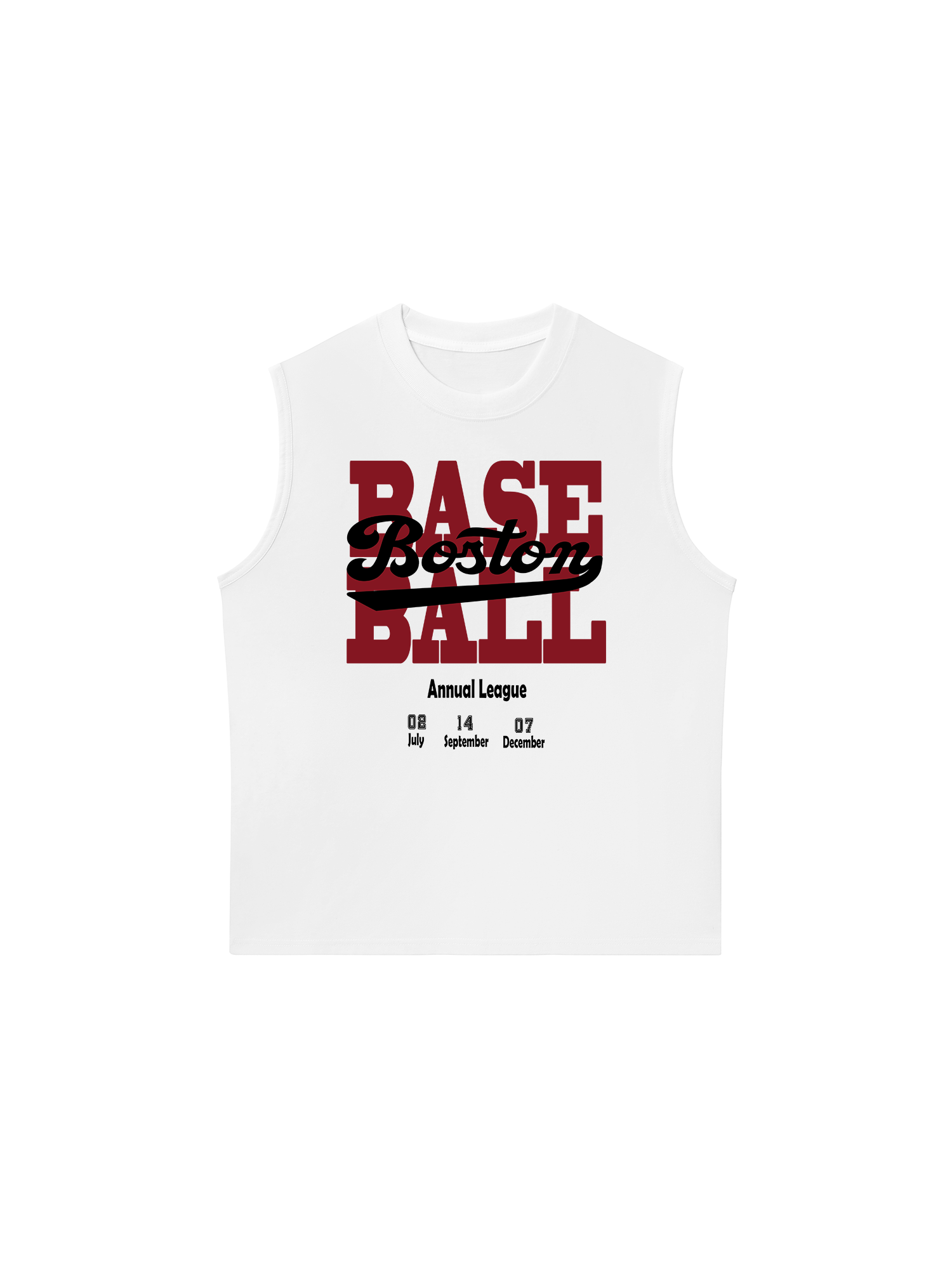 Áo Ba Lỗ Relaxed Fit Baseball Boston League