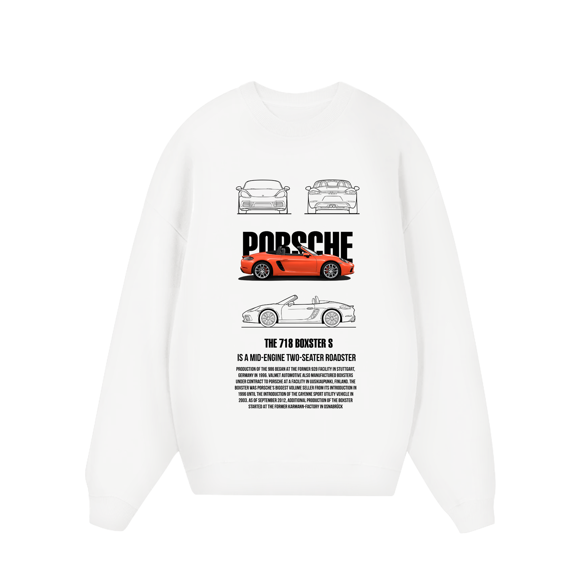 Porsche 718 BOXSTER S Sweater