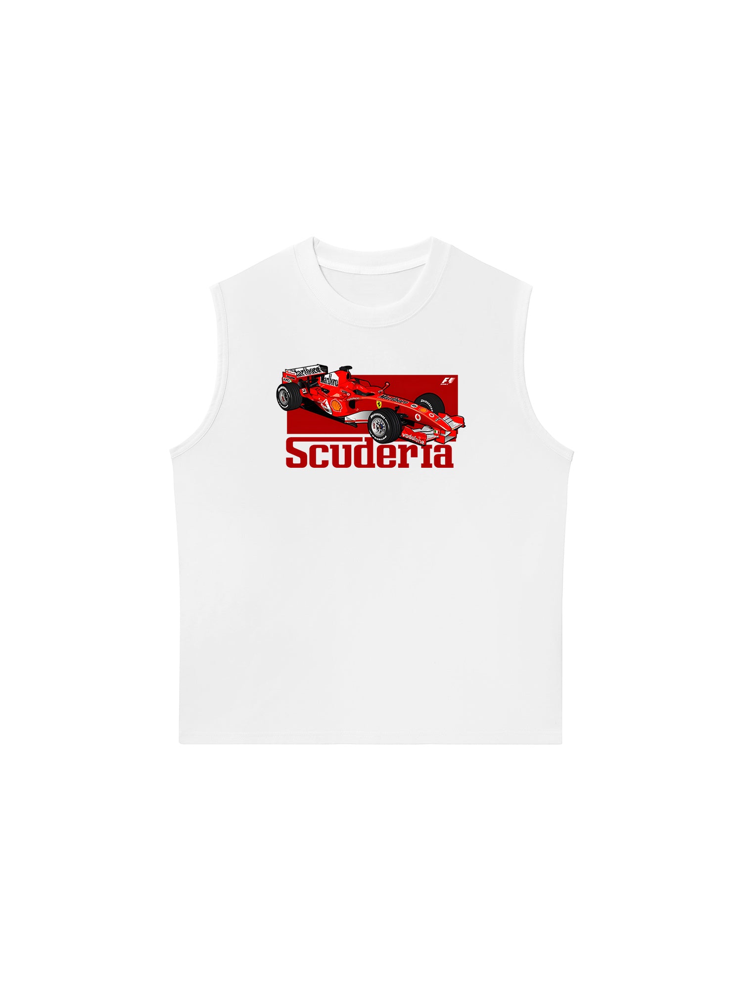 Áo Ba Lỗ Relaxed Fit Ferrari Scuderia Race