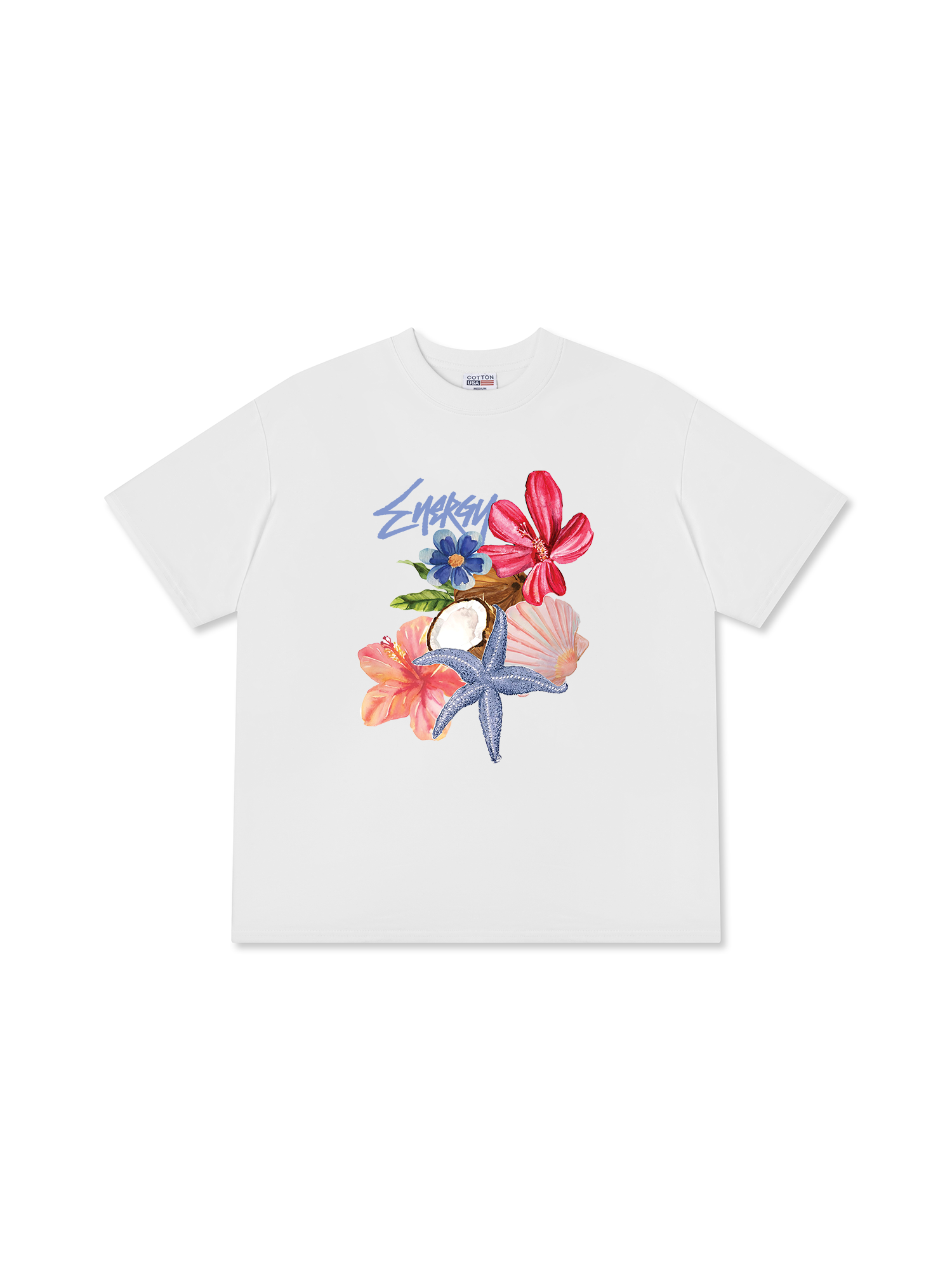 Áo Thun Relaxed Fit Energy Sea Breeze