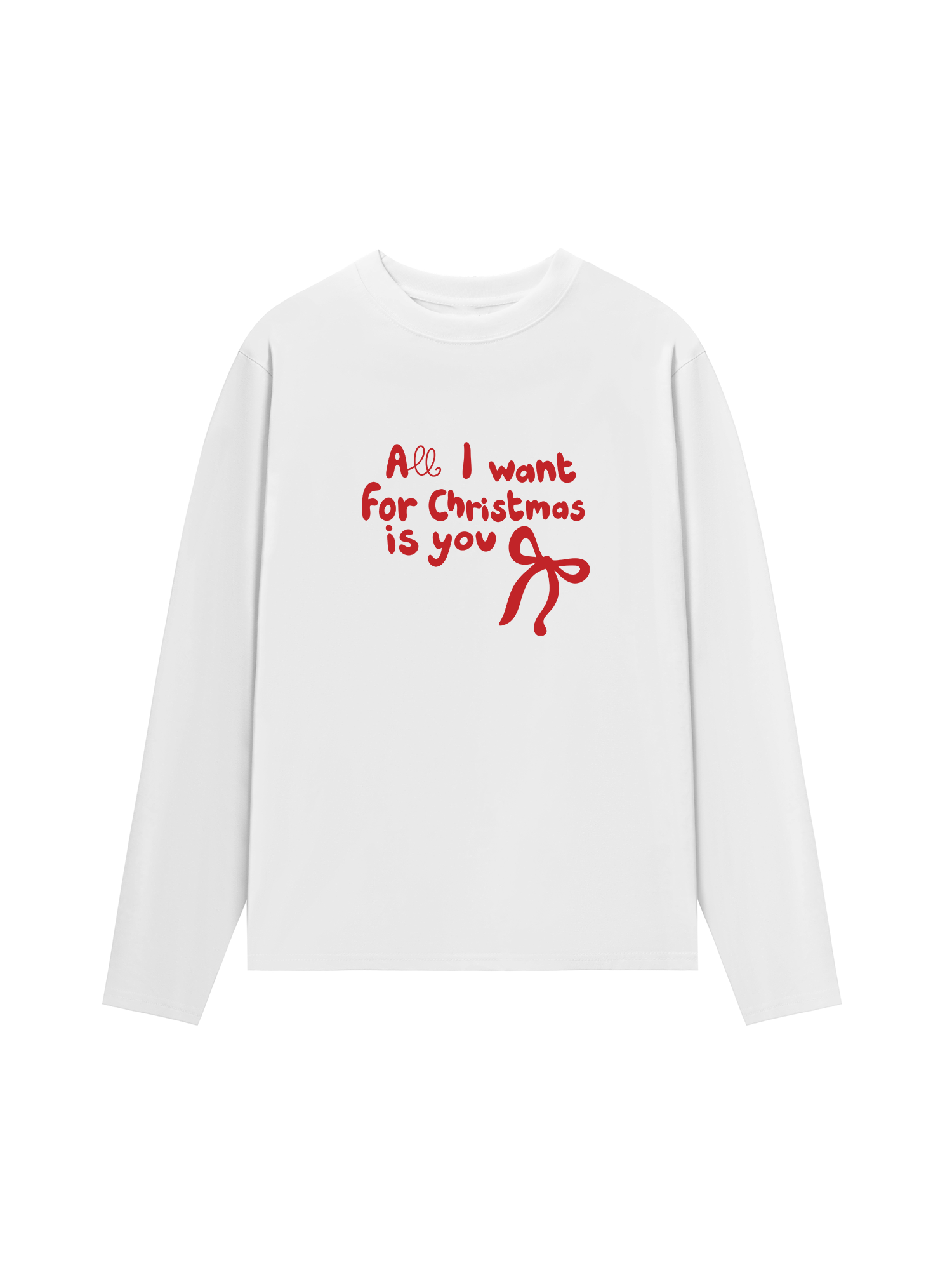 Áo Thun Dài Tay All I Want For Christmas Is You