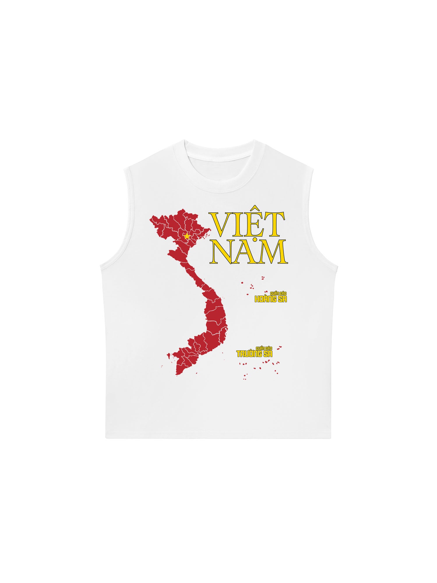 Áo Ba Lỗ Relaxed Fit Lãnh Thổ Việt Nam