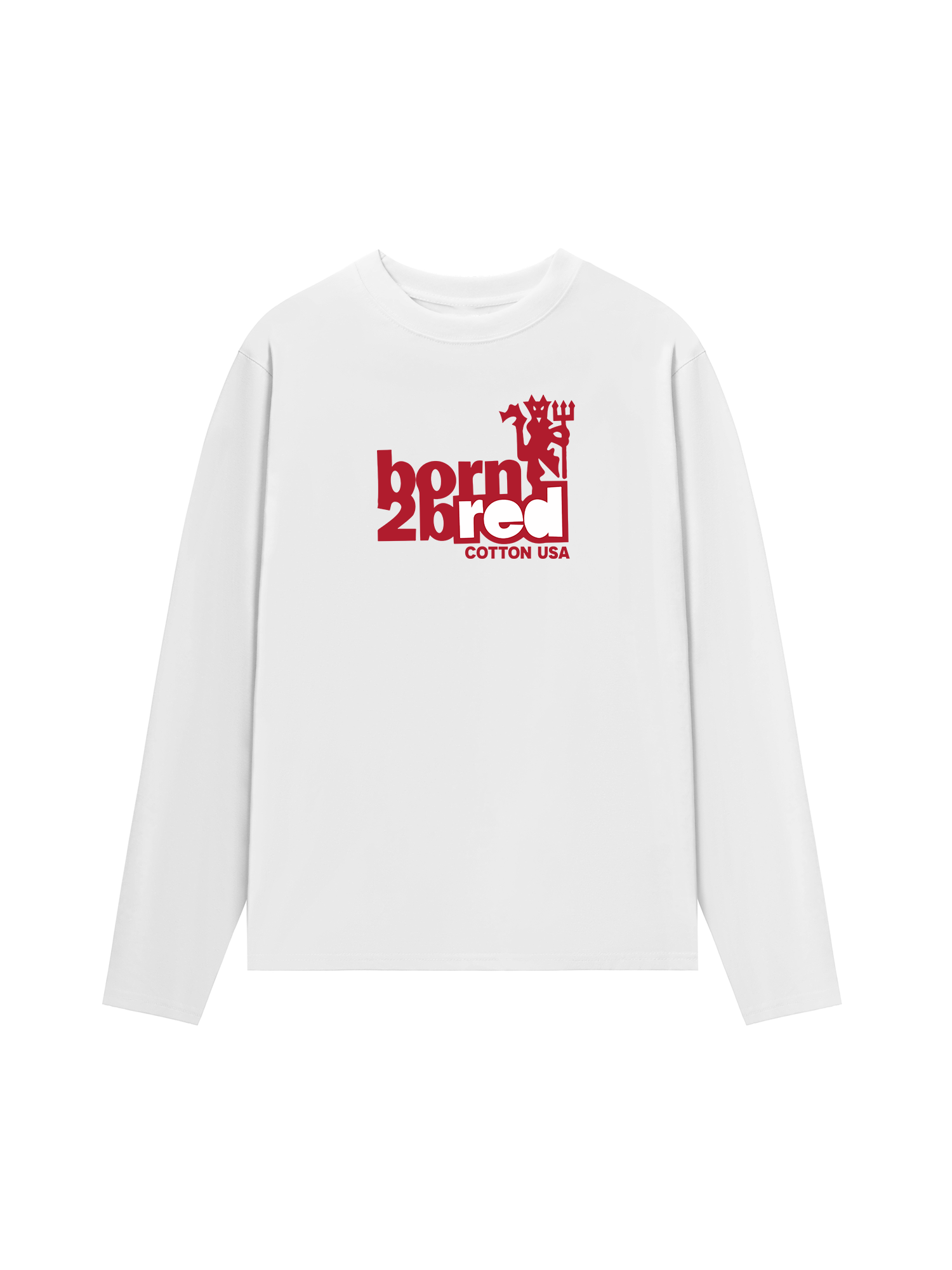 Áo Thun Dài Tay Born To Be Red