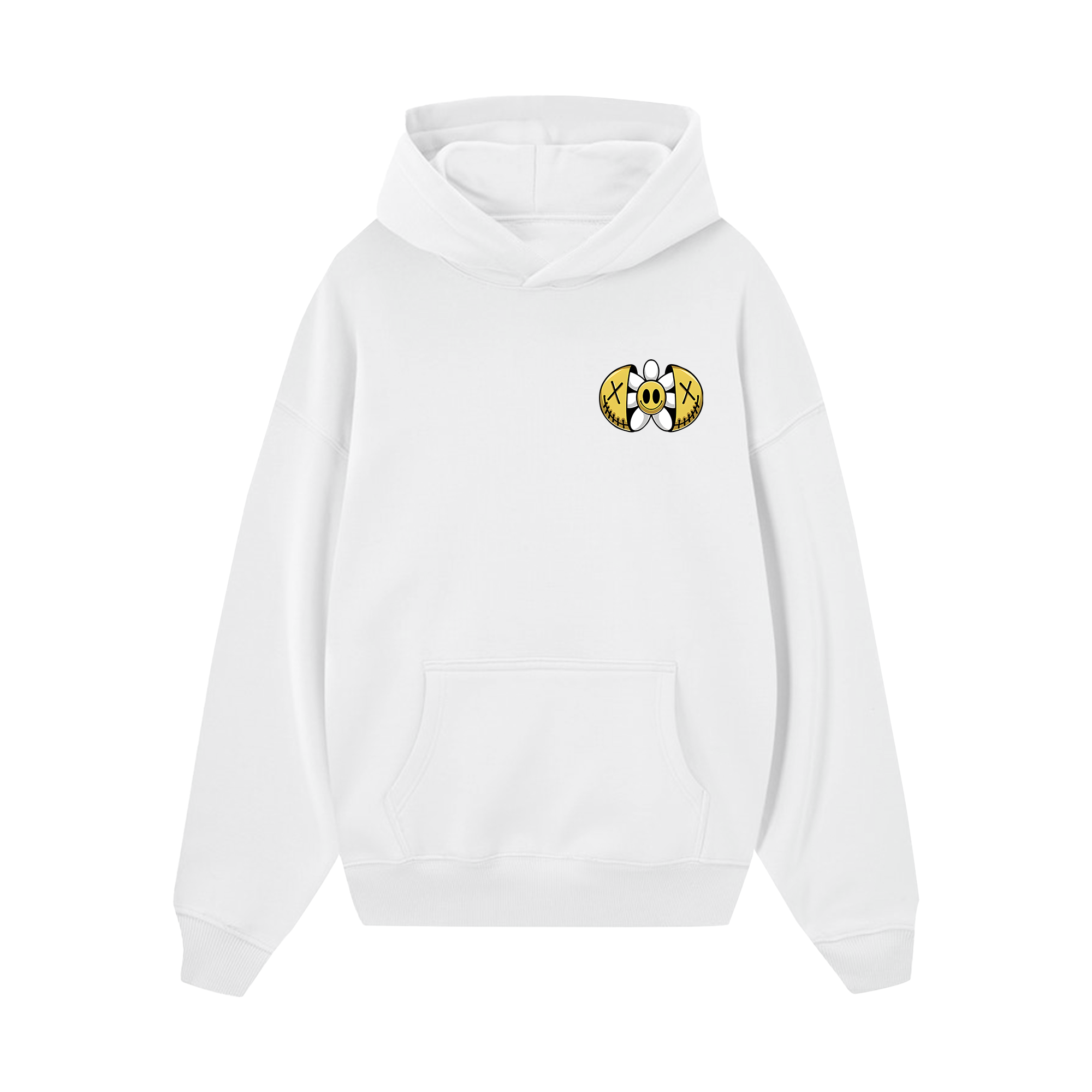 MLB Floral Smiley A's Hoodie