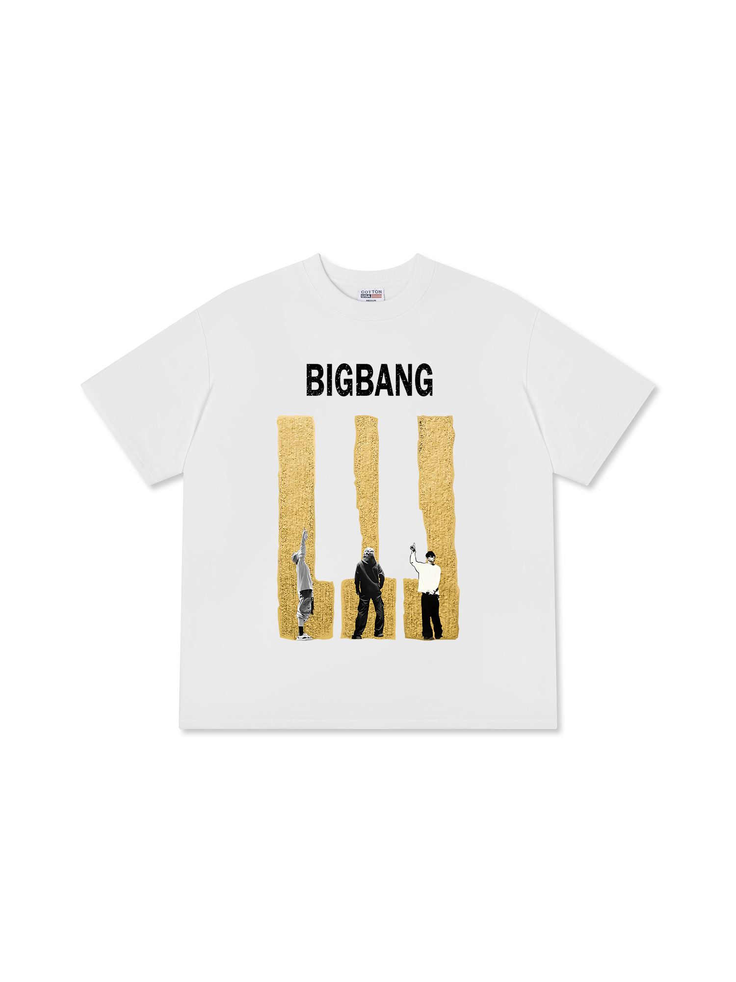 Áo Thun Relaxed Fit Idols Big Bang Three Kings