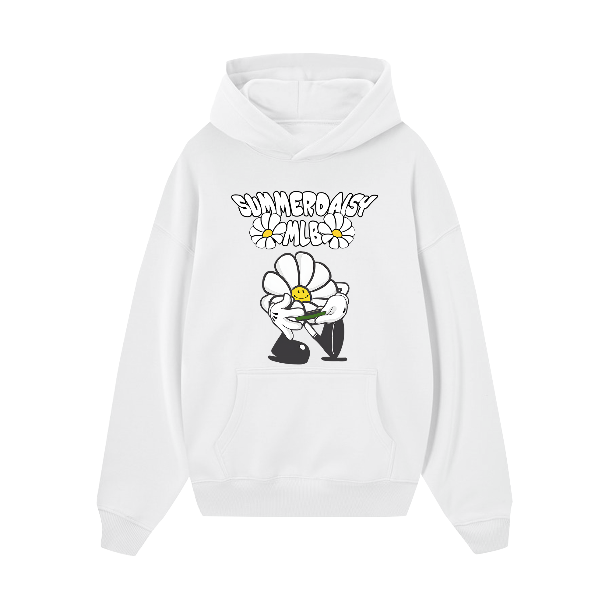 MLB Floral Funny Summer Daisy Hoodie