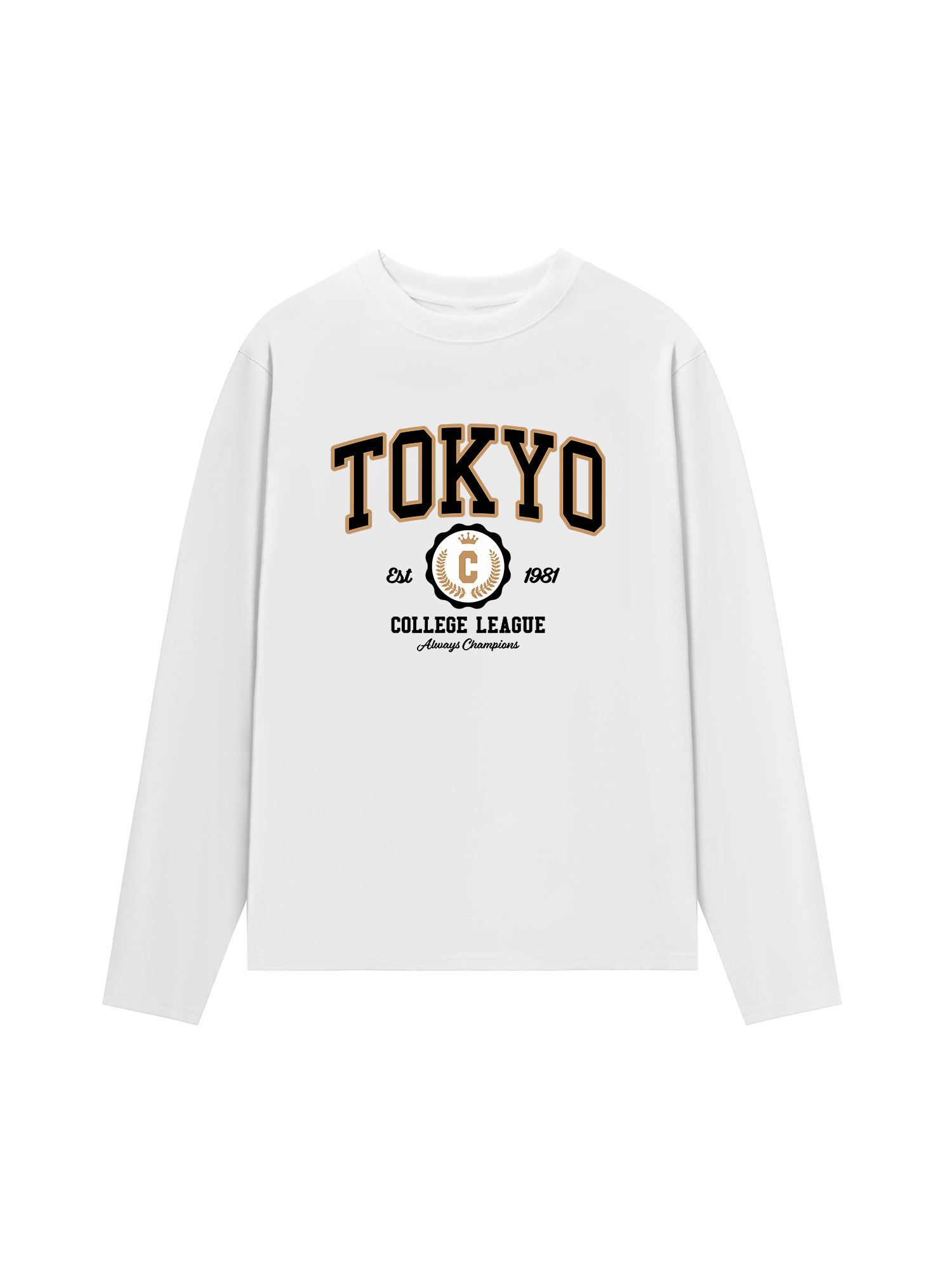 Áo Thun Dài Tay City City Tokyo League