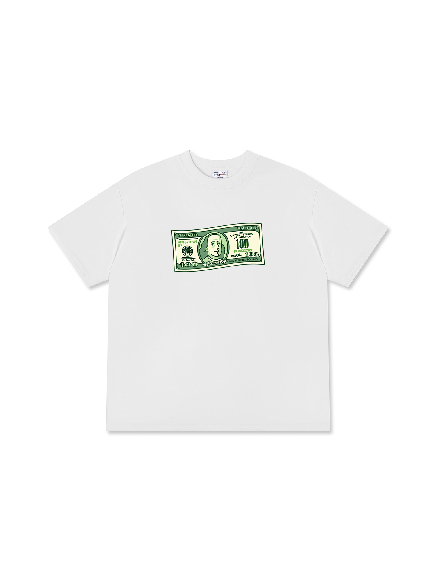 Áo Thun Relaxed Fit Money Cash Rules Everything