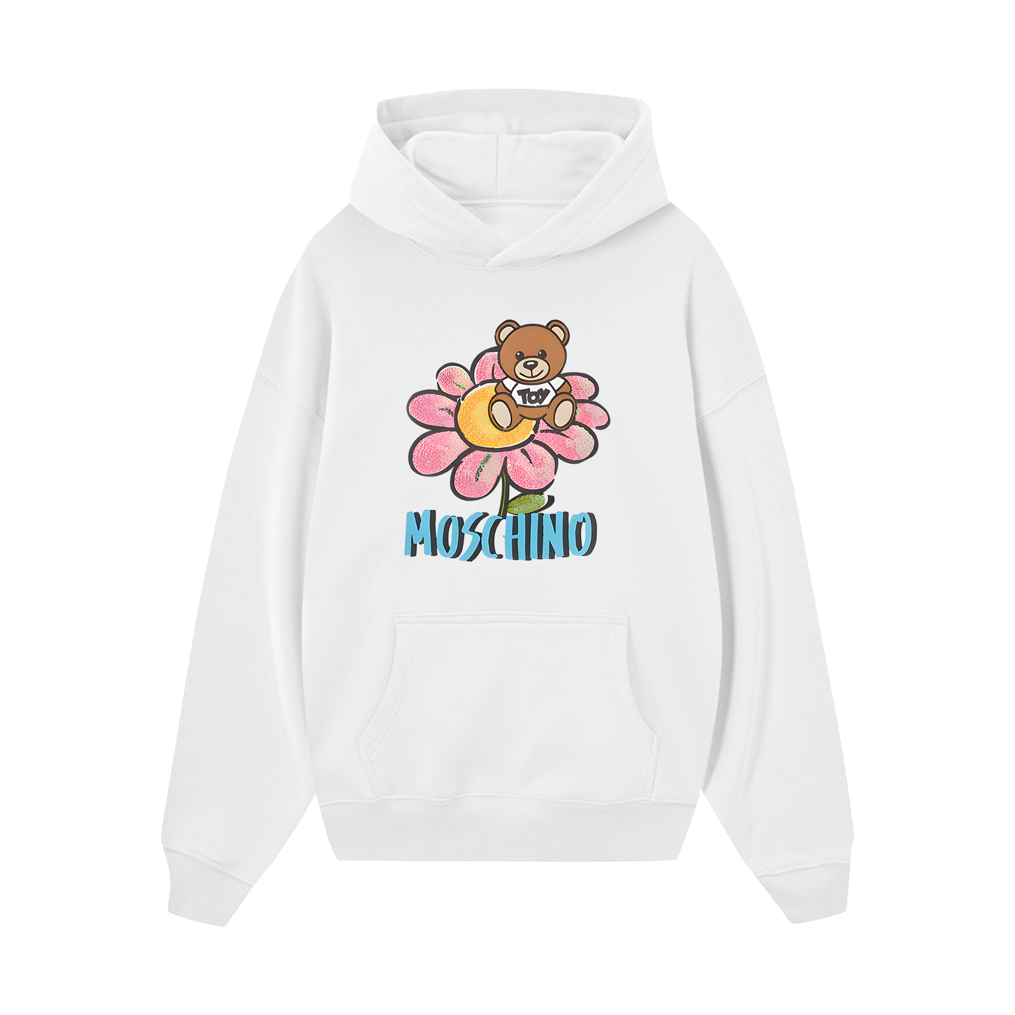 Moschino Bear Flower Hoodie